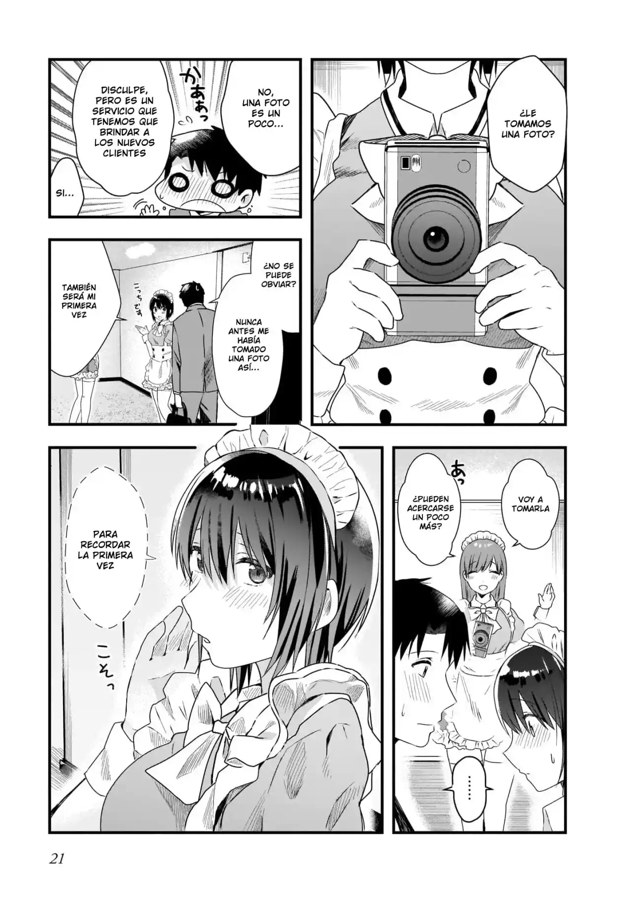 Kouhai OL Wa Meido No Hina-san Nanka Janai - Capítulo 1 - Página 23 - LectorTMOo