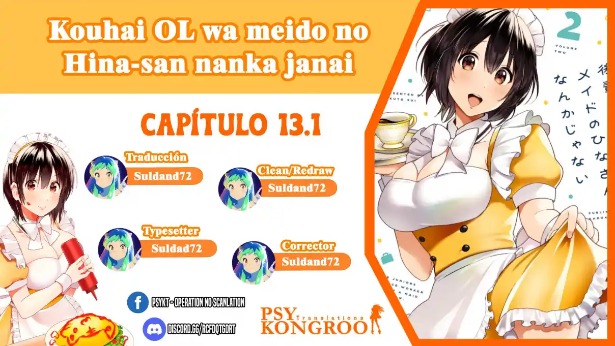 Kouhai OL Wa Meido No Hina-san Nanka Janai - Capítulo 13.10 - Página 1 - LectorTMOo