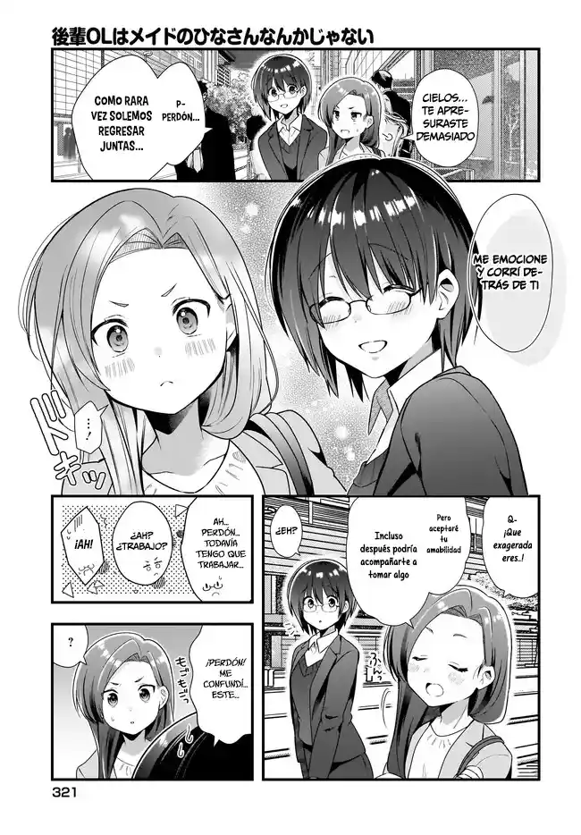 Kouhai OL Wa Meido No Hina-san Nanka Janai - Capítulo 14.1 - Página 4 - LectorTMOo