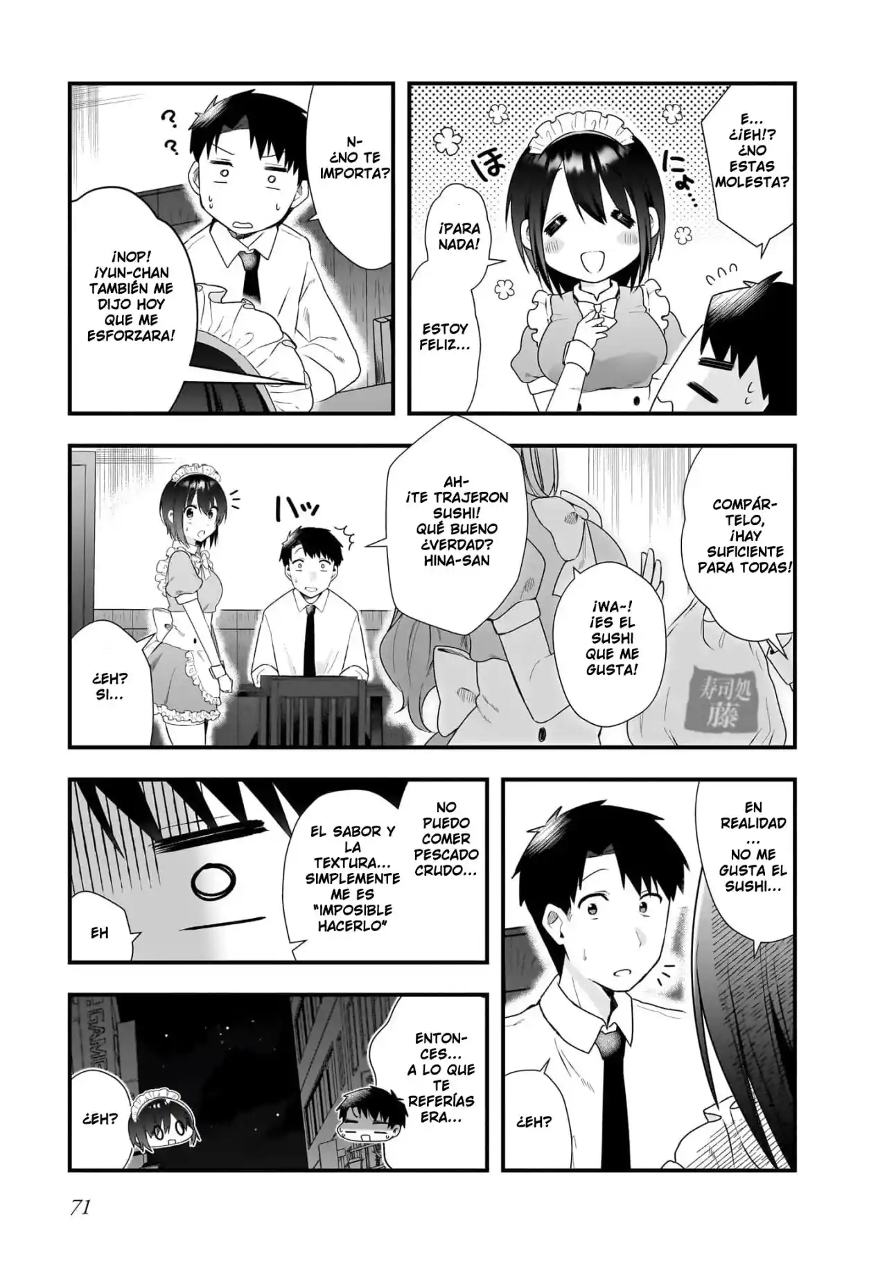 Kouhai OL Wa Meido No Hina-san Nanka Janai - Capítulo 9 - Página 23 - LectorTMOo
