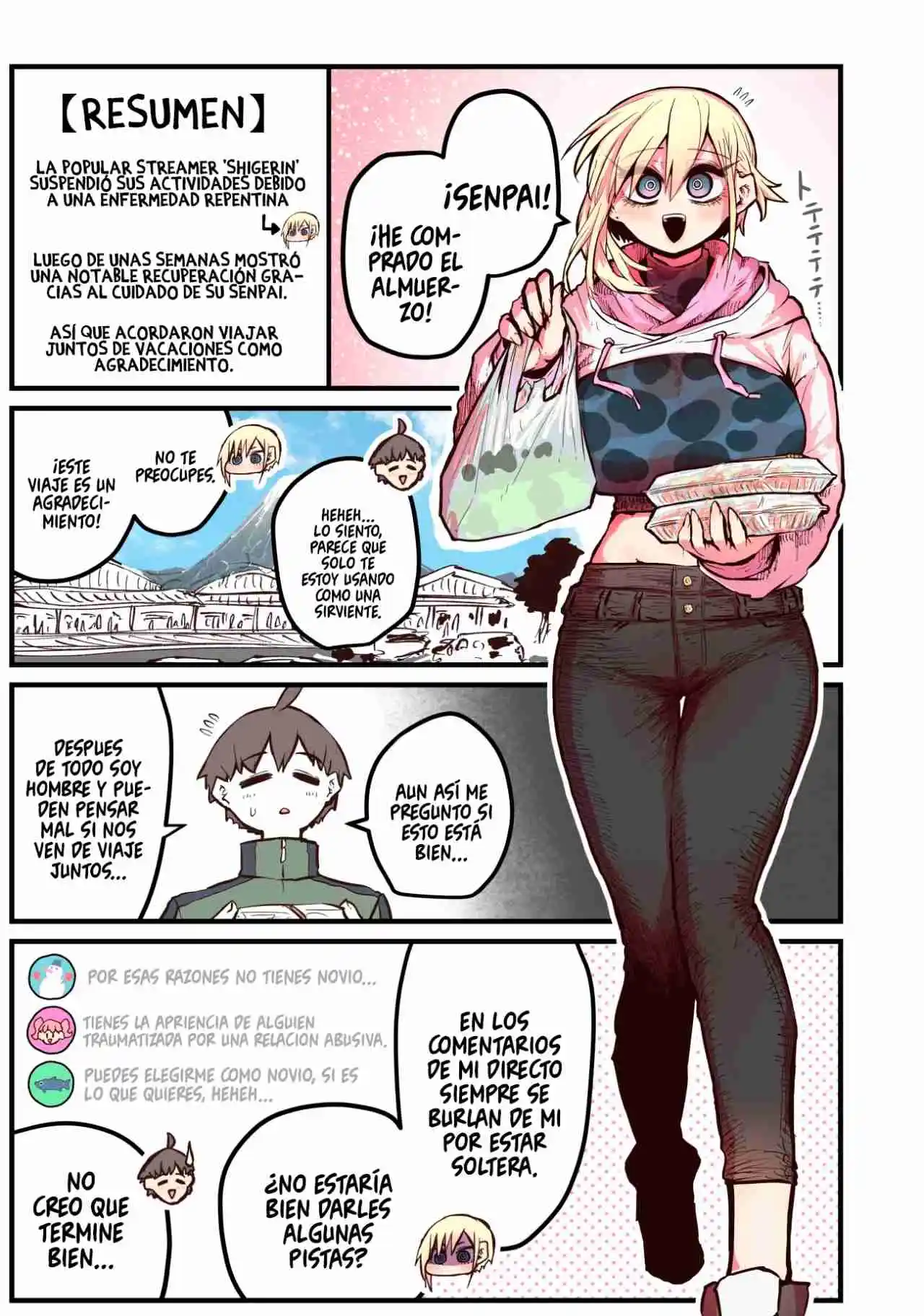 Kouhai Wa Inkya Agari No Influencer - Capítulo 8 - Página 1 - LectorTMOo