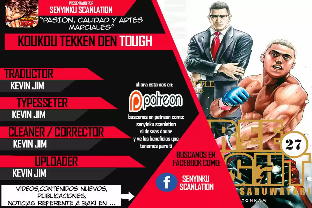 Koukou Tekken-den Tough - Capítulo 176 - Página 19 - LectorTMOo