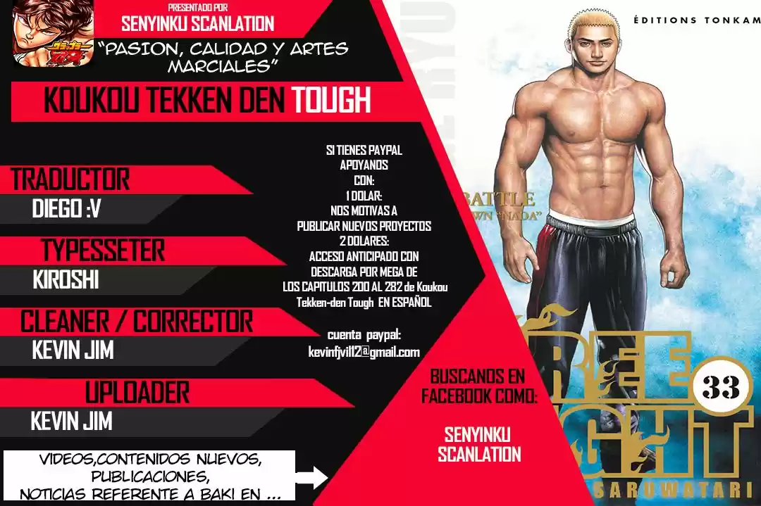 Koukou Tekken-den Tough - Capítulo 53 - Página 1 - LectorTMOo