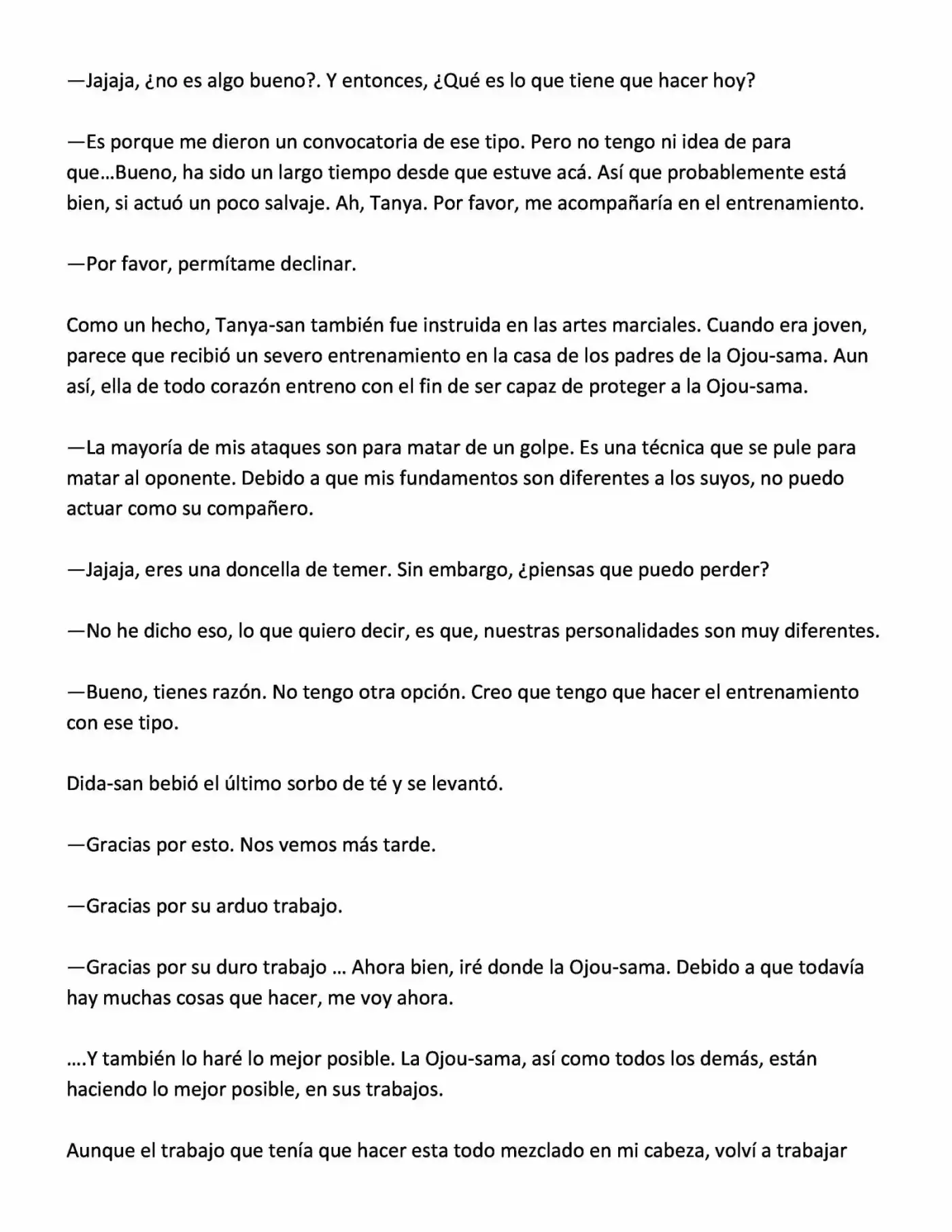 Koushaku Reijou No Tashinami" (Novela) - Capítulo 19 - Página 5 - LectorTMOo