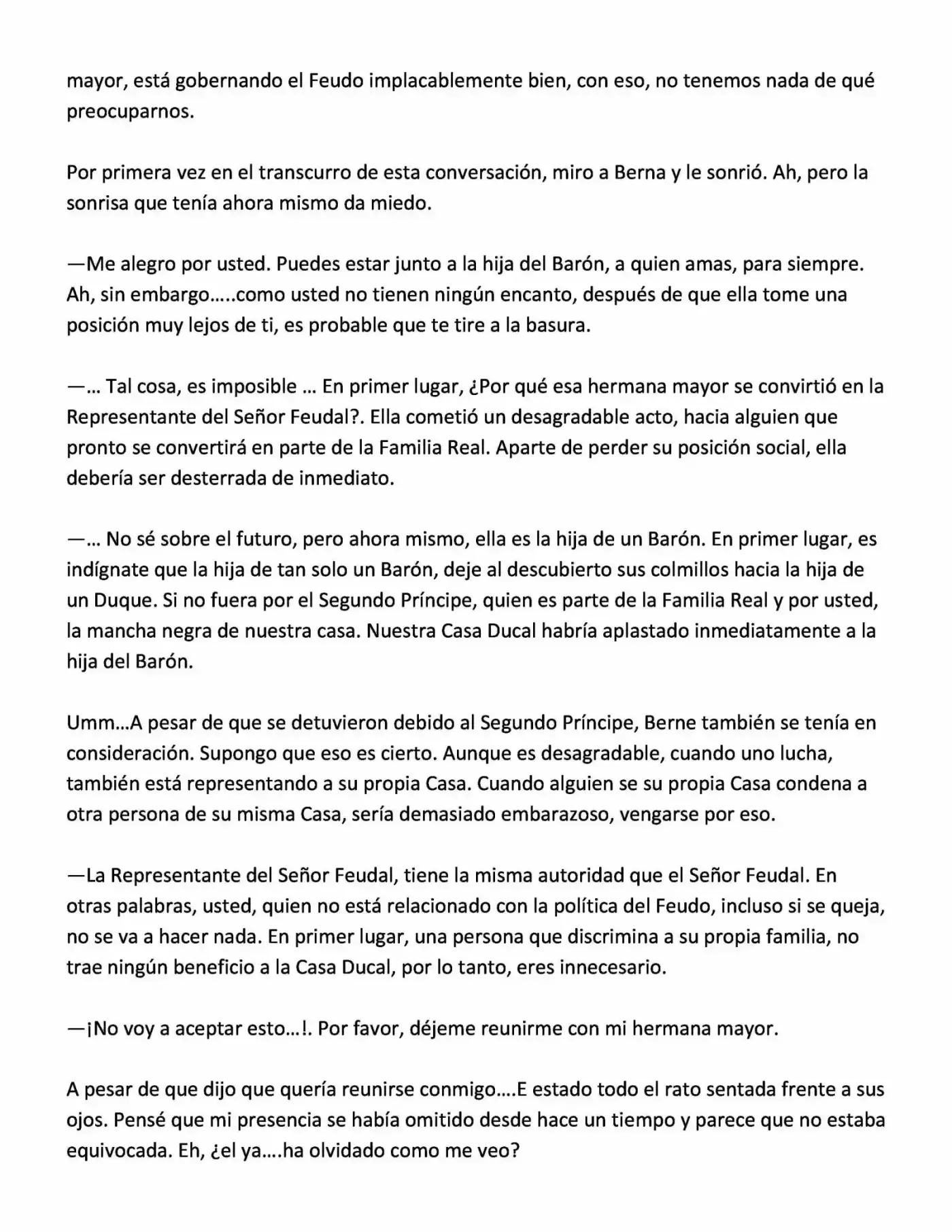 Koushaku Reijou No Tashinami" (Novela) - Capítulo 24 - Página 5 - LectorTMOo