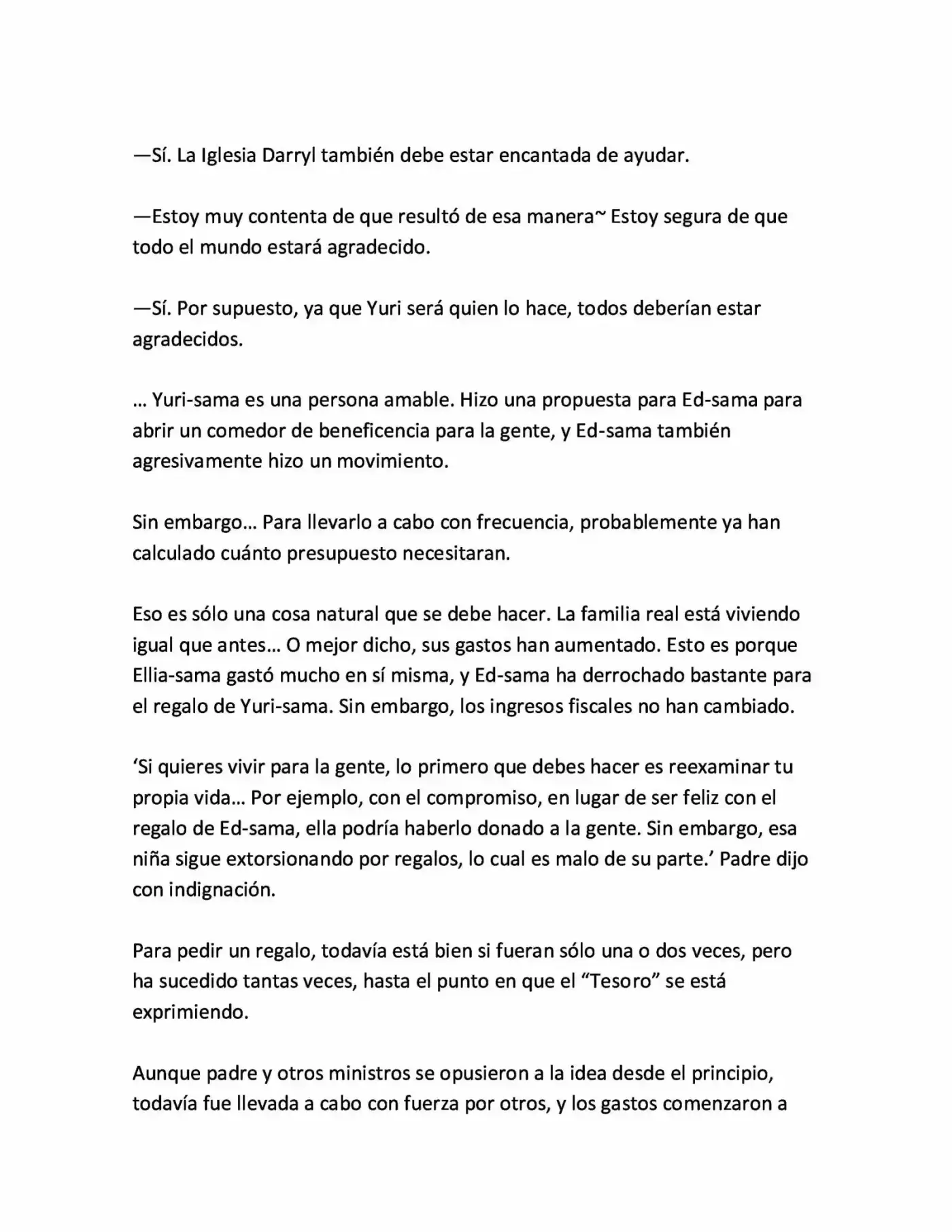 Koushaku Reijou No Tashinami" (Novela) - Capítulo 29 - Página 8 - LectorTMOo