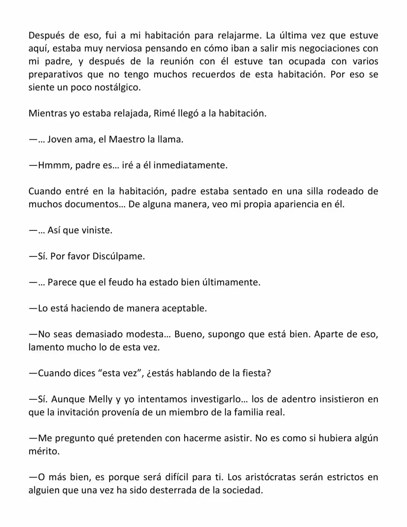 Koushaku Reijou No Tashinami" (Novela) - Capítulo 33 - Página 4 - LectorTMOo