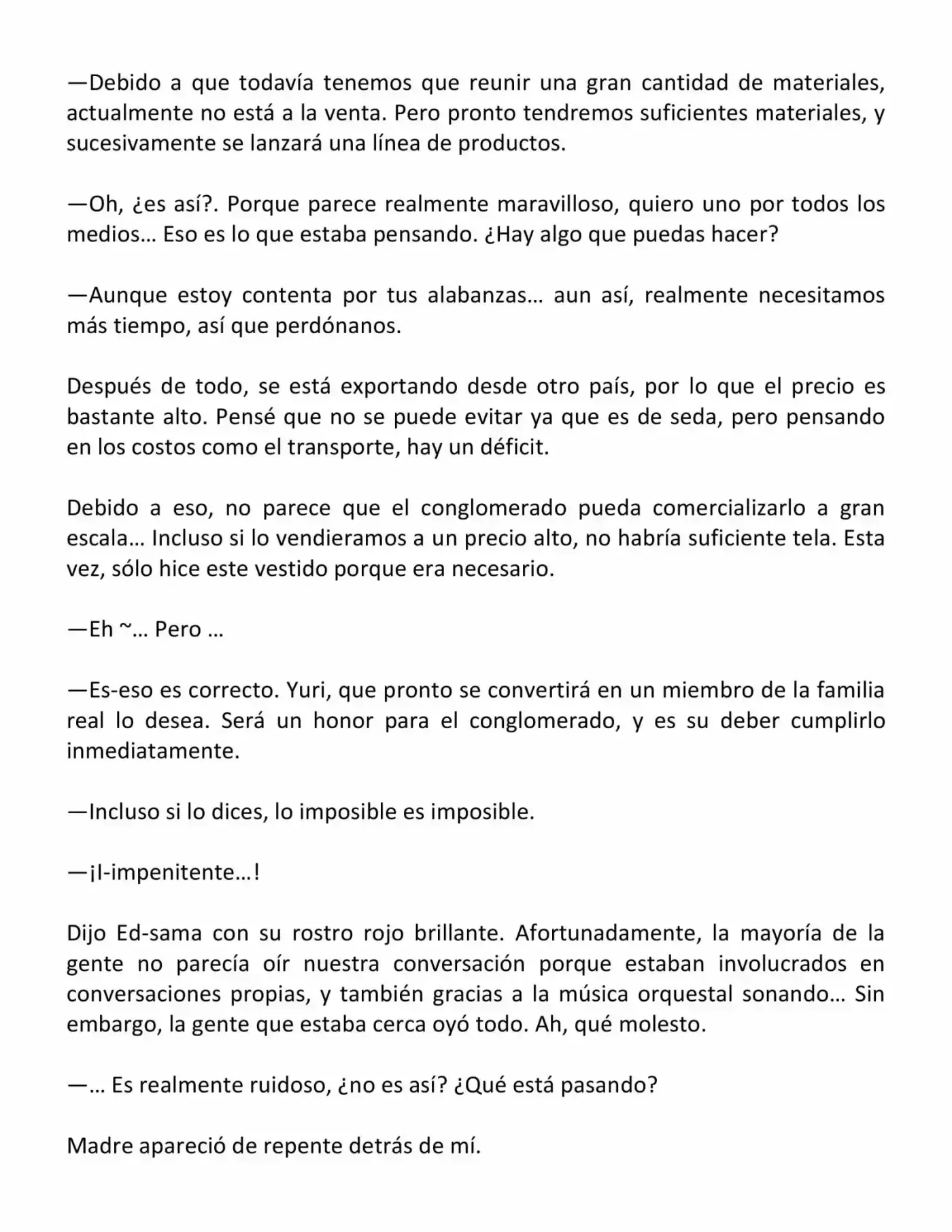 Koushaku Reijou No Tashinami" (Novela) - Capítulo 35 - Página 5 - LectorTMOo