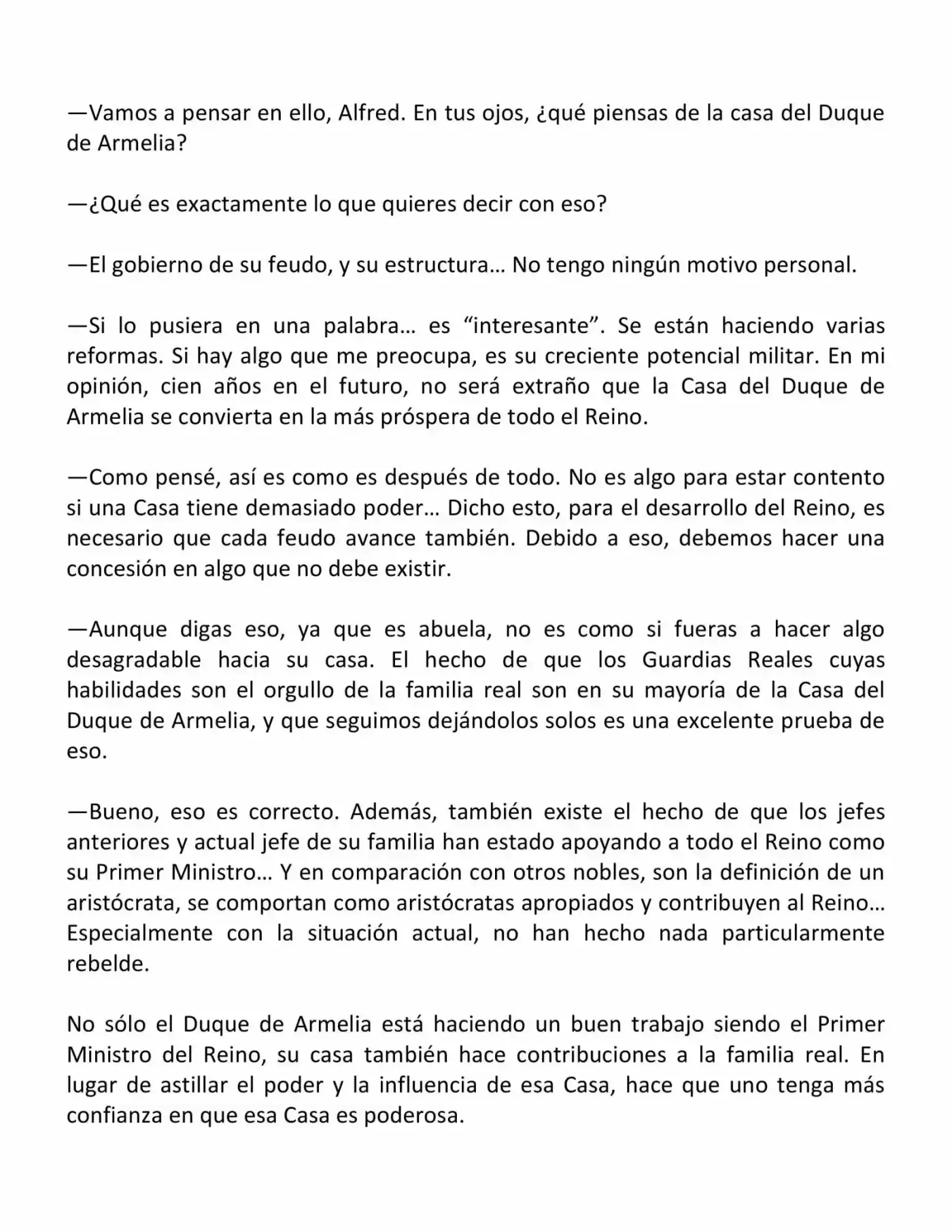 Koushaku Reijou No Tashinami" (Novela) - Capítulo 36 - Página 6 - LectorTMOo