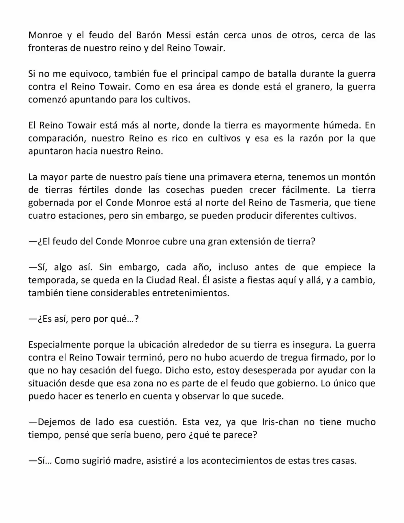 Koushaku Reijou No Tashinami" (Novela) - Capítulo 37 - Página 5 - LectorTMOo