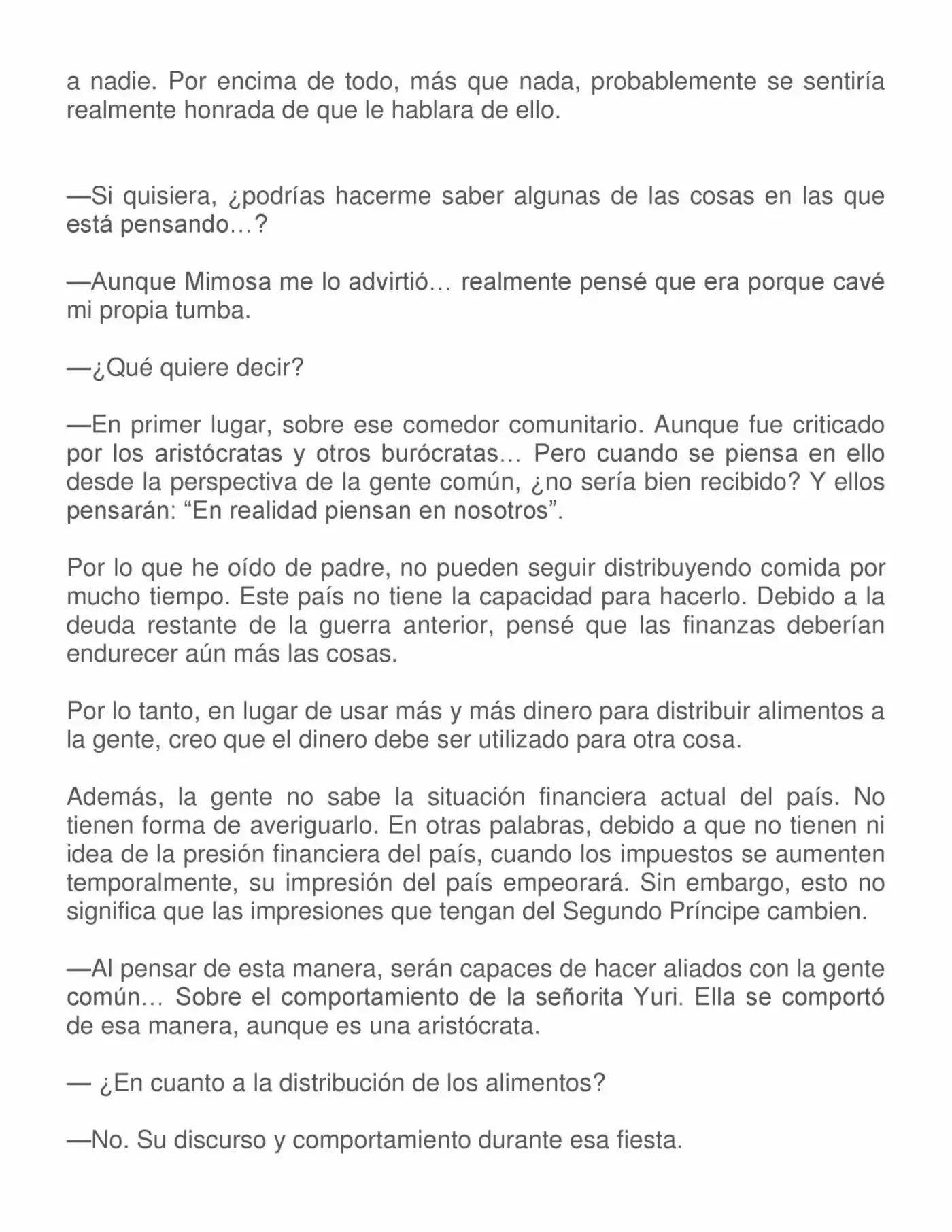 Koushaku Reijou No Tashinami" (Novela) - Capítulo 39 - Página 2 - LectorTMOo