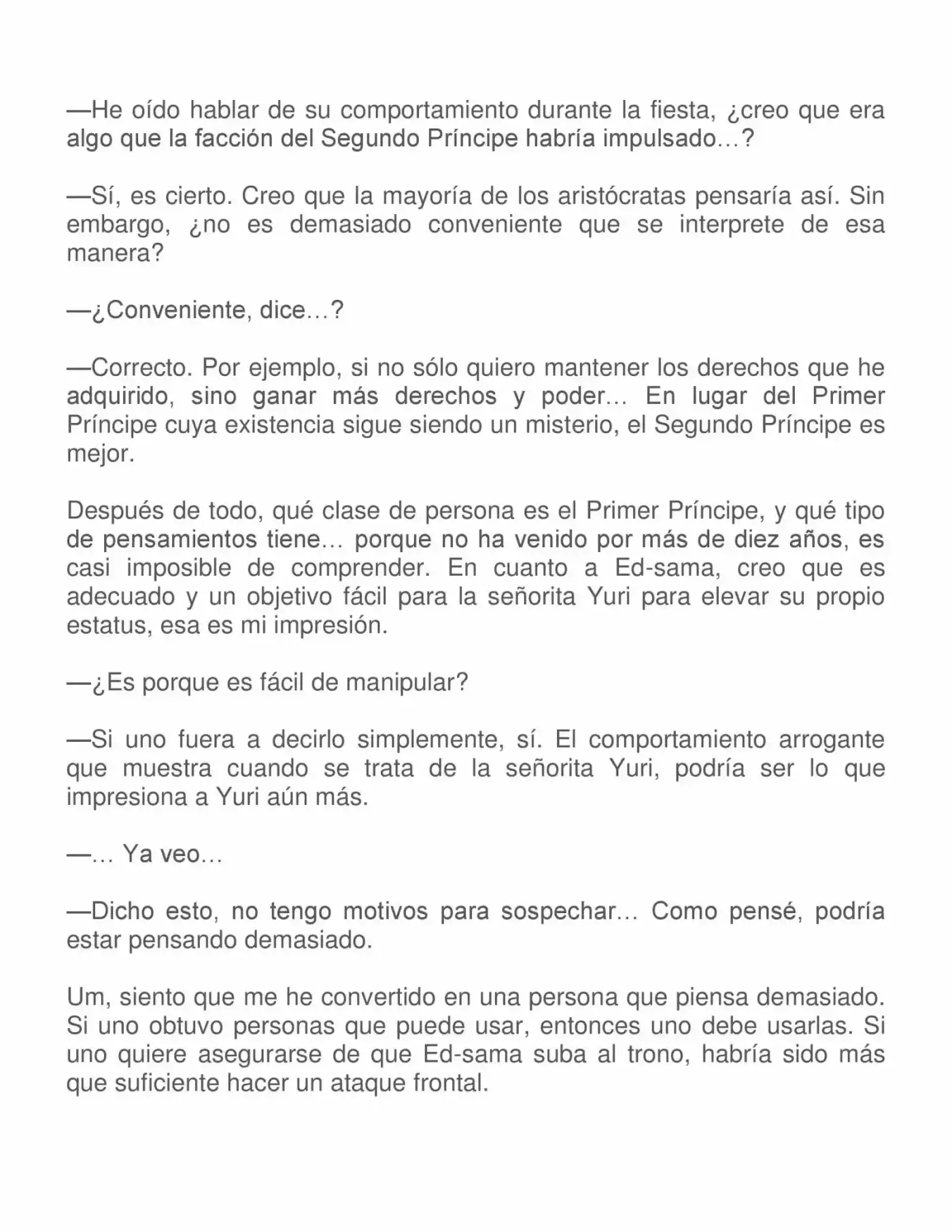 Koushaku Reijou No Tashinami" (Novela) - Capítulo 39 - Página 3 - LectorTMOo