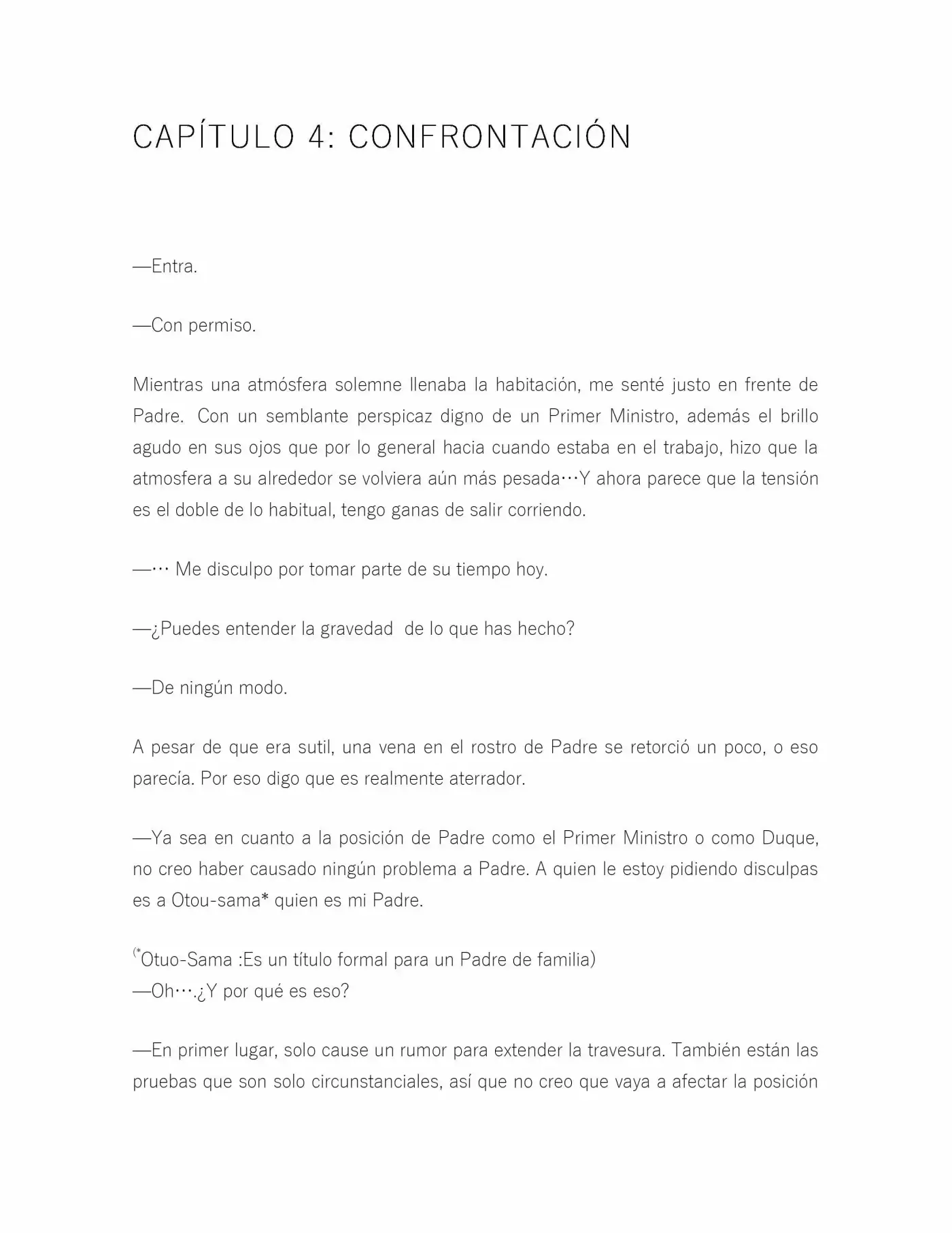 Koushaku Reijou No Tashinami" (Novela) - Capítulo 4 - Página 1 - LectorTMOo