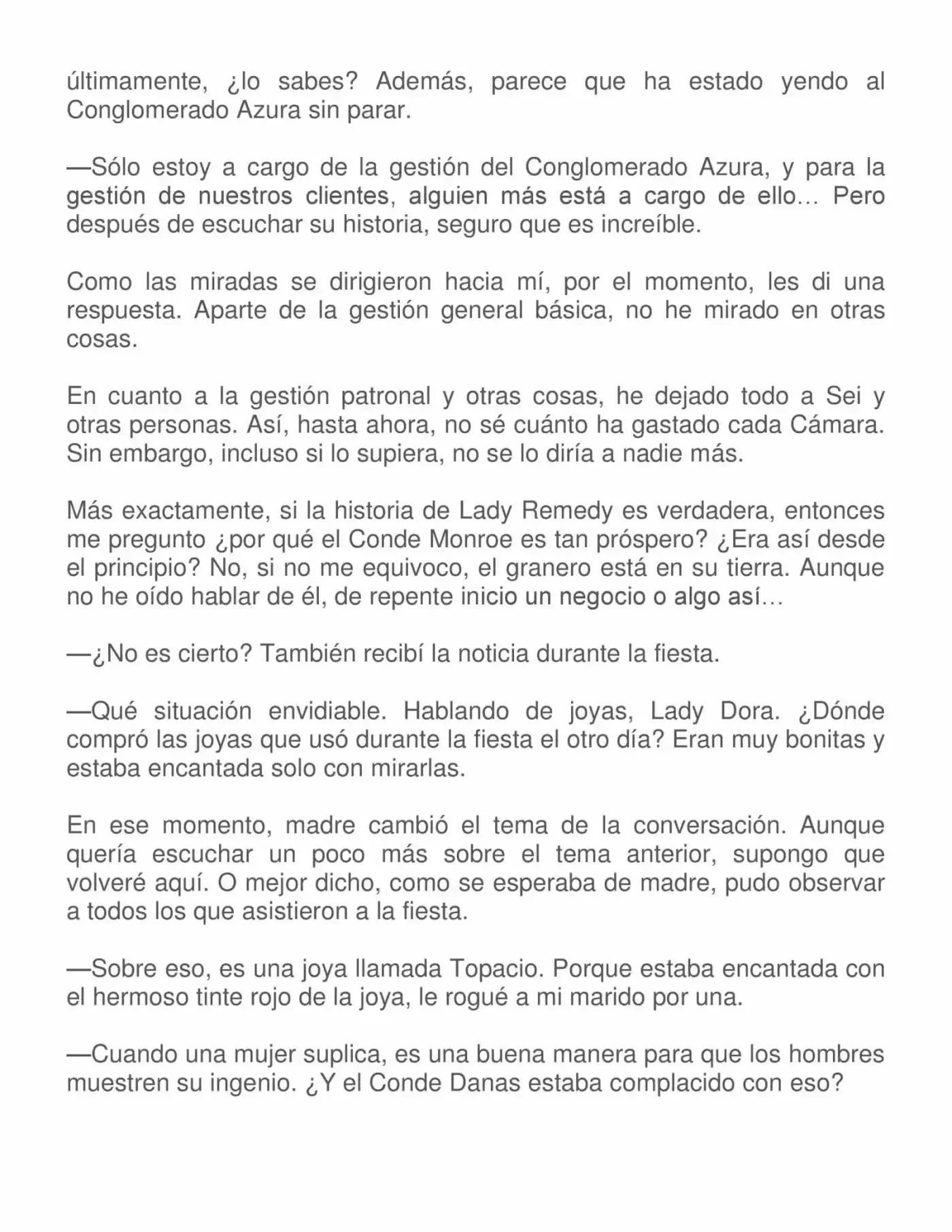 Koushaku Reijou No Tashinami" (Novela) - Capítulo 40 - Página 5 - LectorTMOo