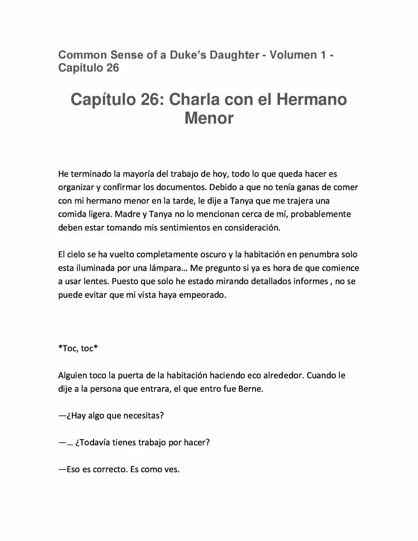 Koushaku Reijou No Tashinami" - Capítulo 26 - Página 1 - LectorTMOo