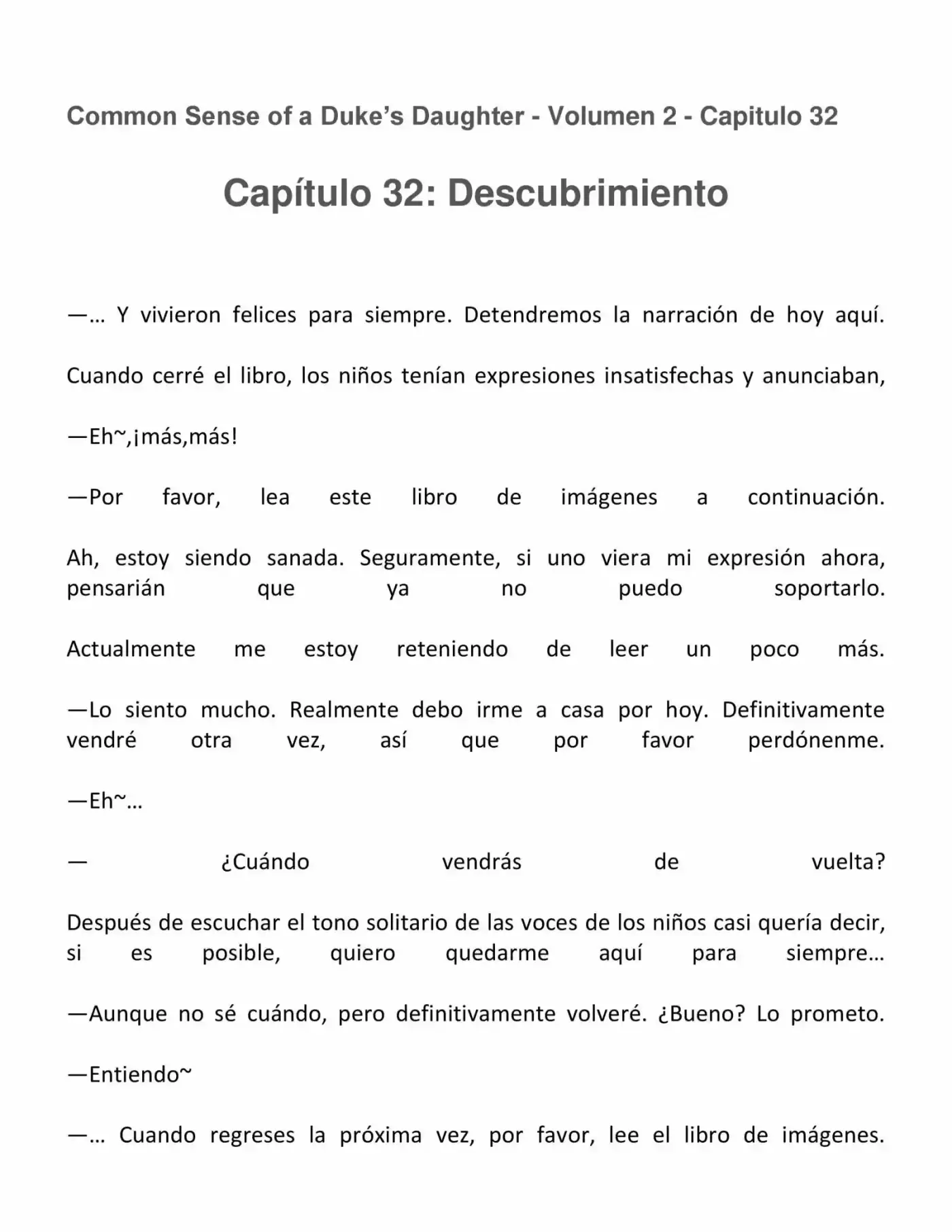 Koushaku Reijou No Tashinami" - Capítulo 32 - Página 1 - LectorTMOo