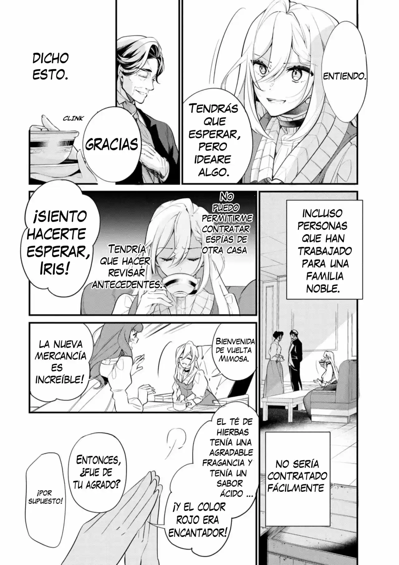 Koushaku Reijou No Tashinami" - Capítulo 37.10 - Página 13 - LectorTMOo