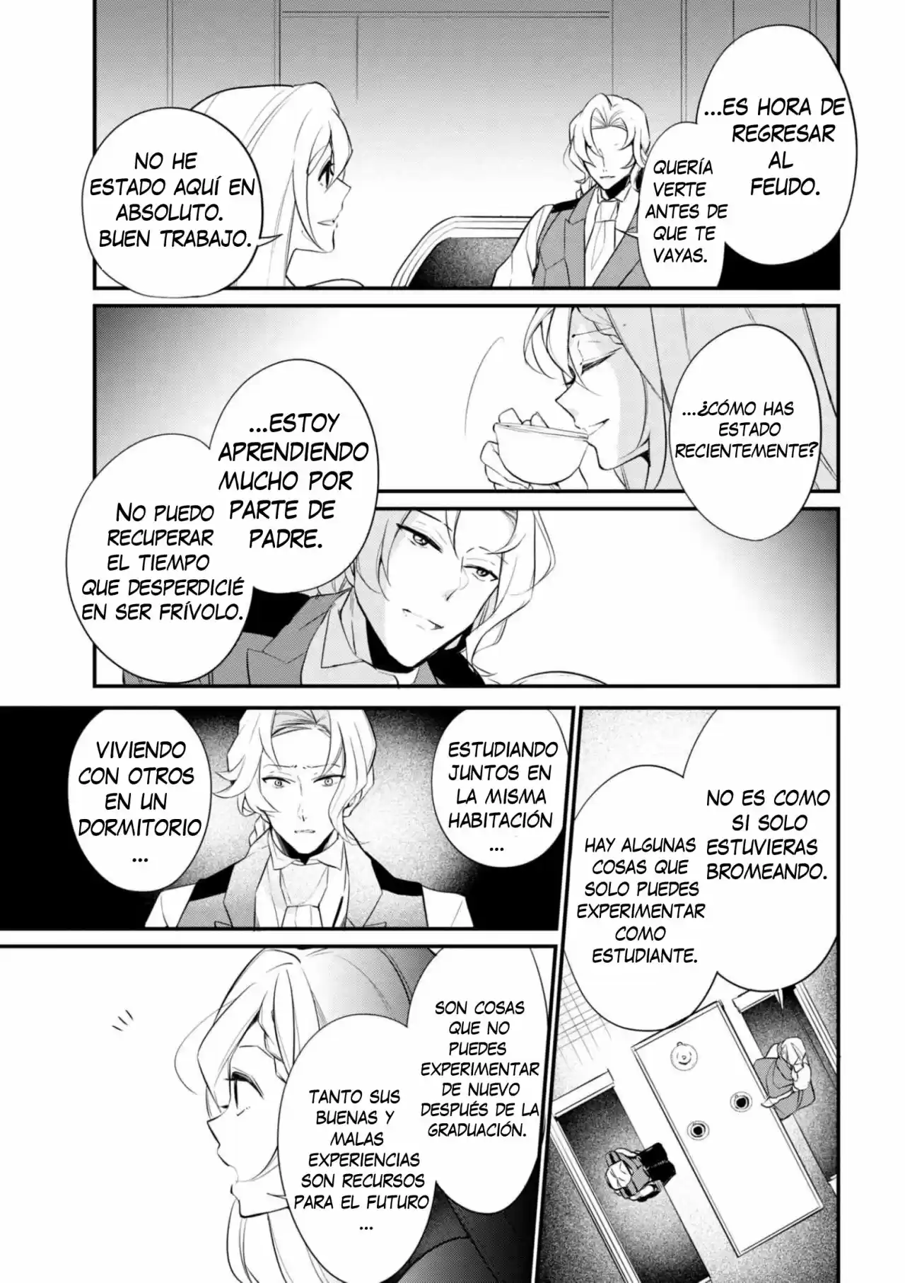 Koushaku Reijou No Tashinami" - Capítulo 37.20 - Página 5 - LectorTMOo