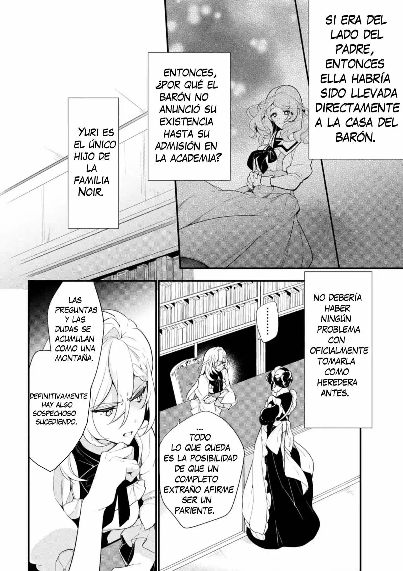 Koushaku Reijou No Tashinami" - Capítulo 38.10 - Página 13 - LectorTMOo