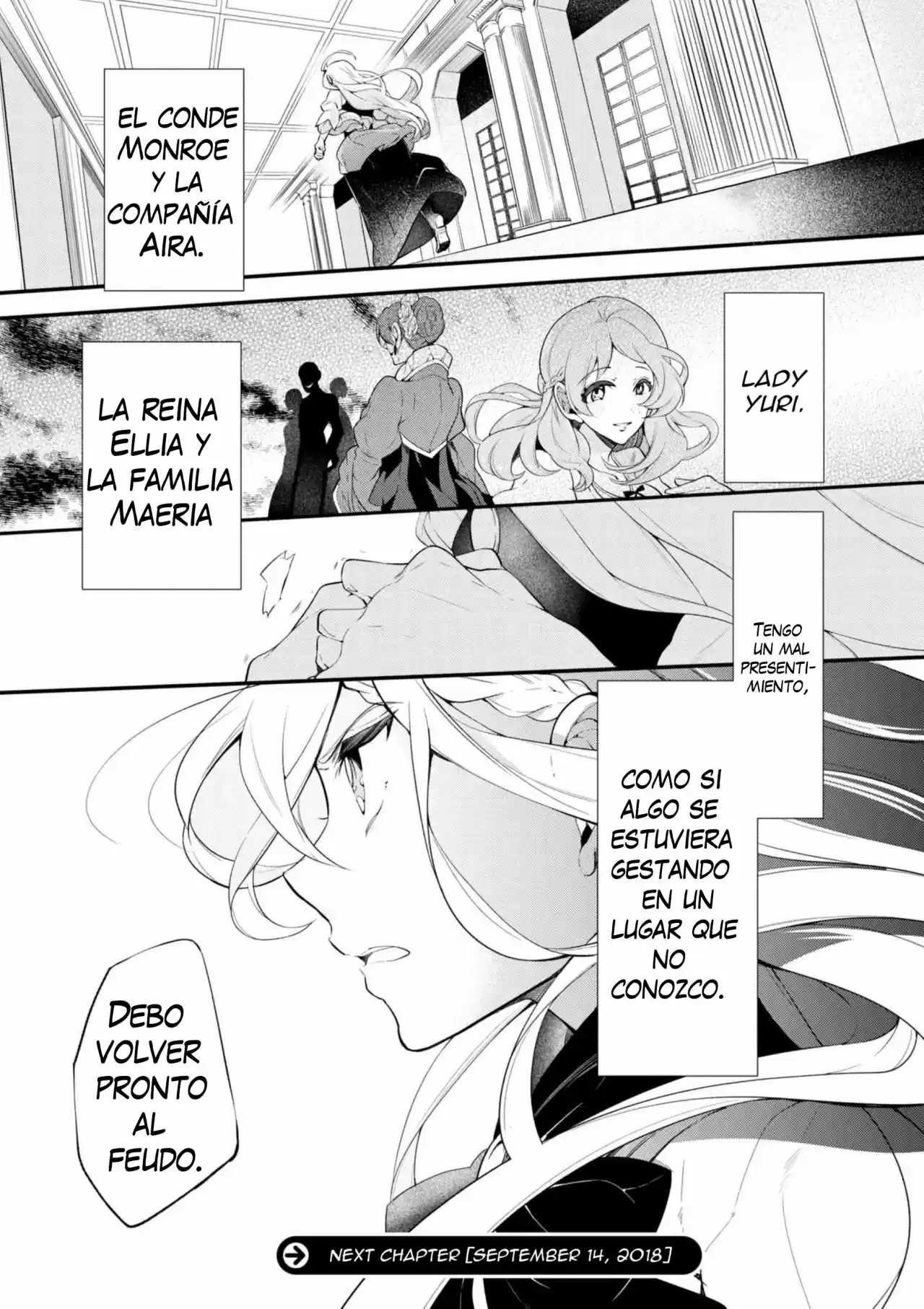 Koushaku Reijou No Tashinami" - Capítulo 38.20 - Página 11 - LectorTMOo