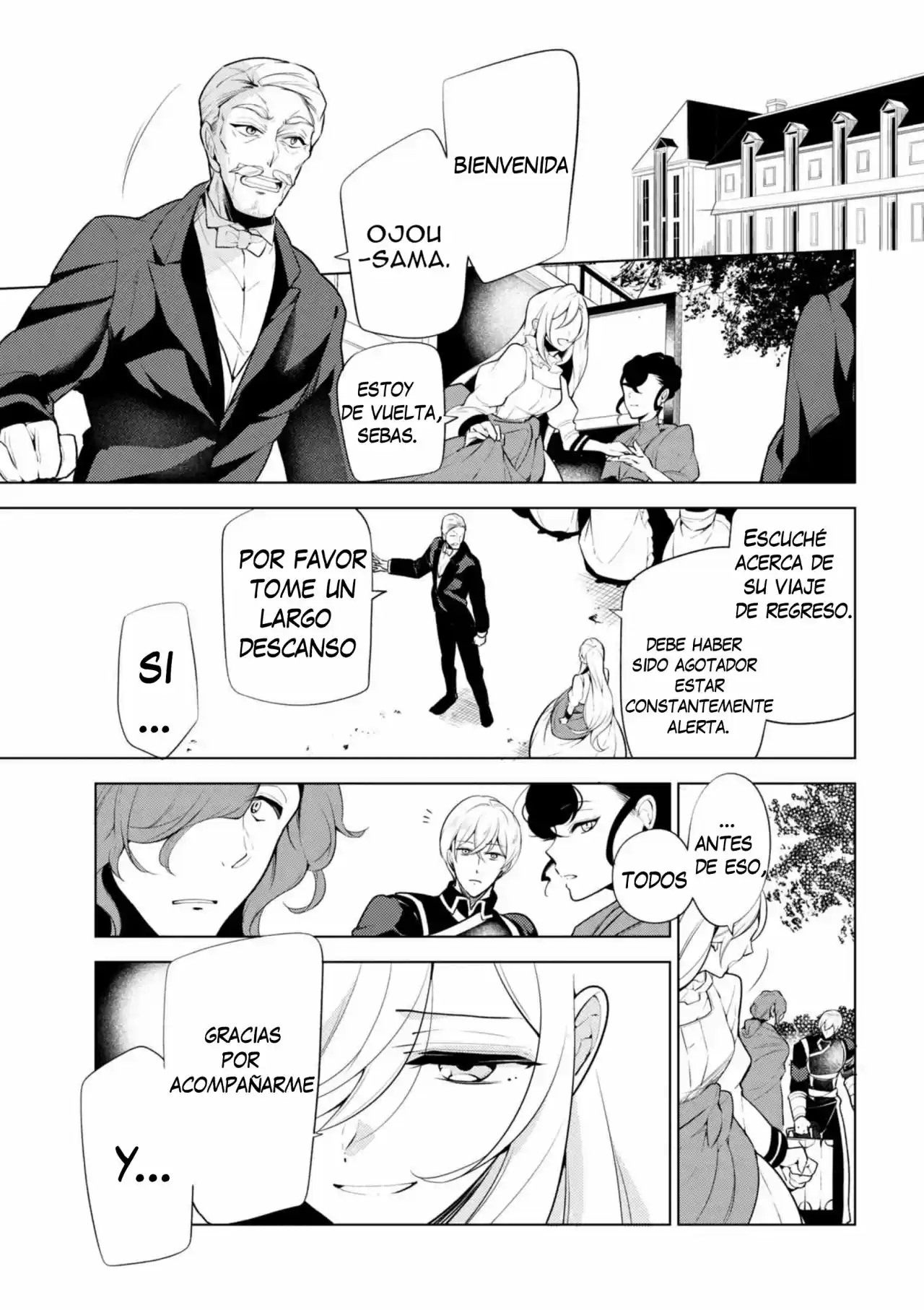 Koushaku Reijou No Tashinami" - Capítulo 39.10 - Página 4 - LectorTMOo