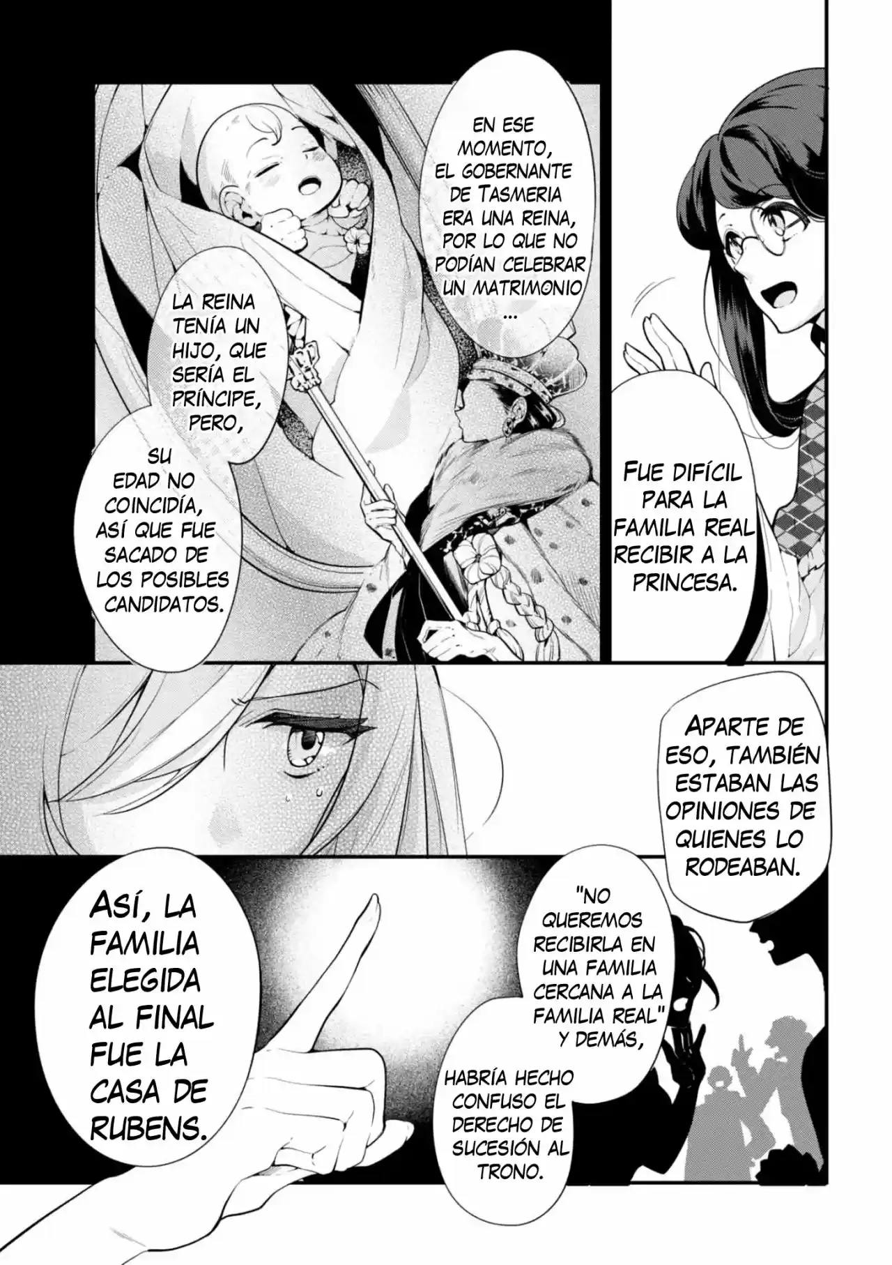Koushaku Reijou No Tashinami" - Capítulo 41.10 - Página 8 - LectorTMOo