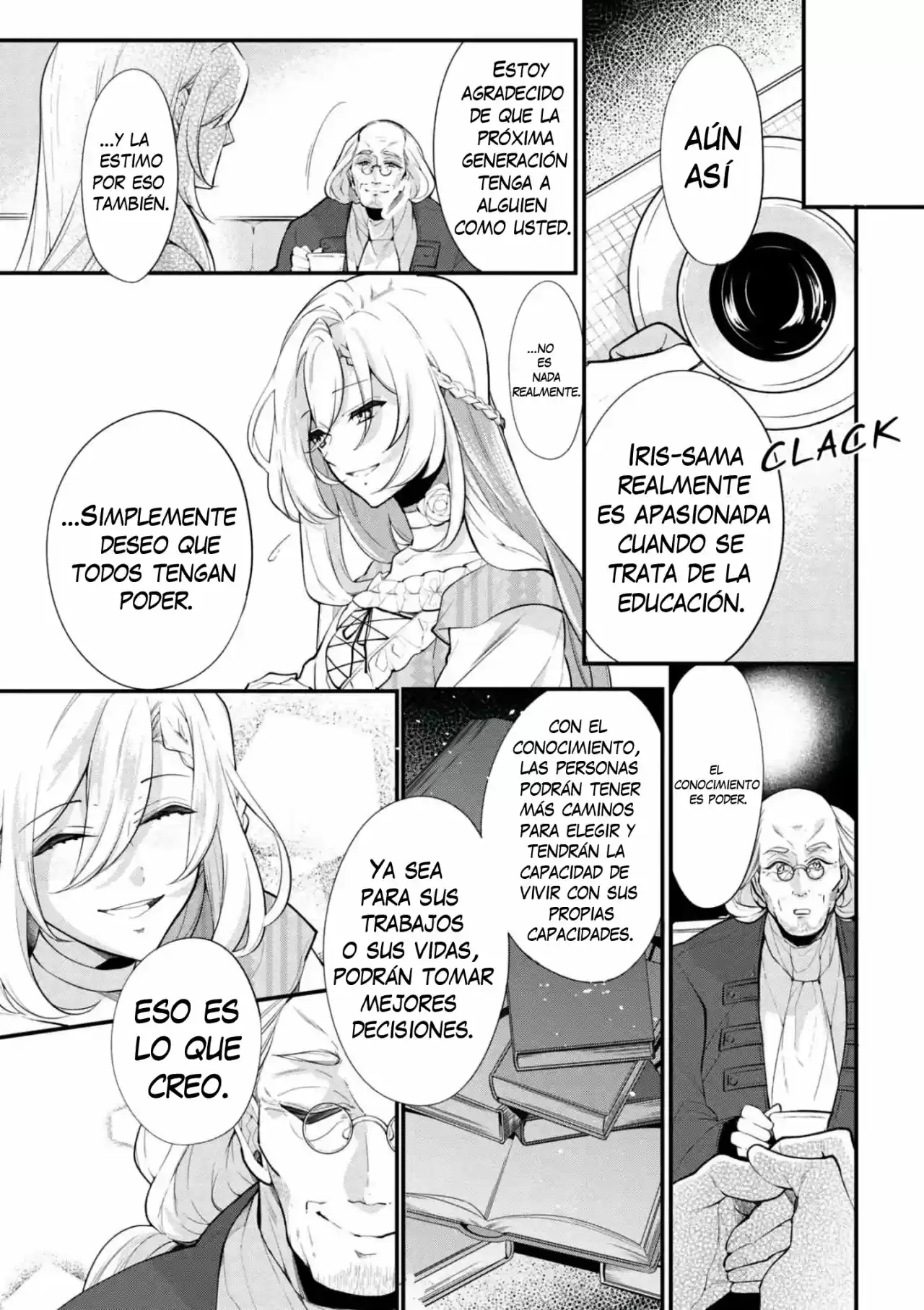 Koushaku Reijou No Tashinami" - Capítulo 42.10 - Página 4 - LectorTMOo