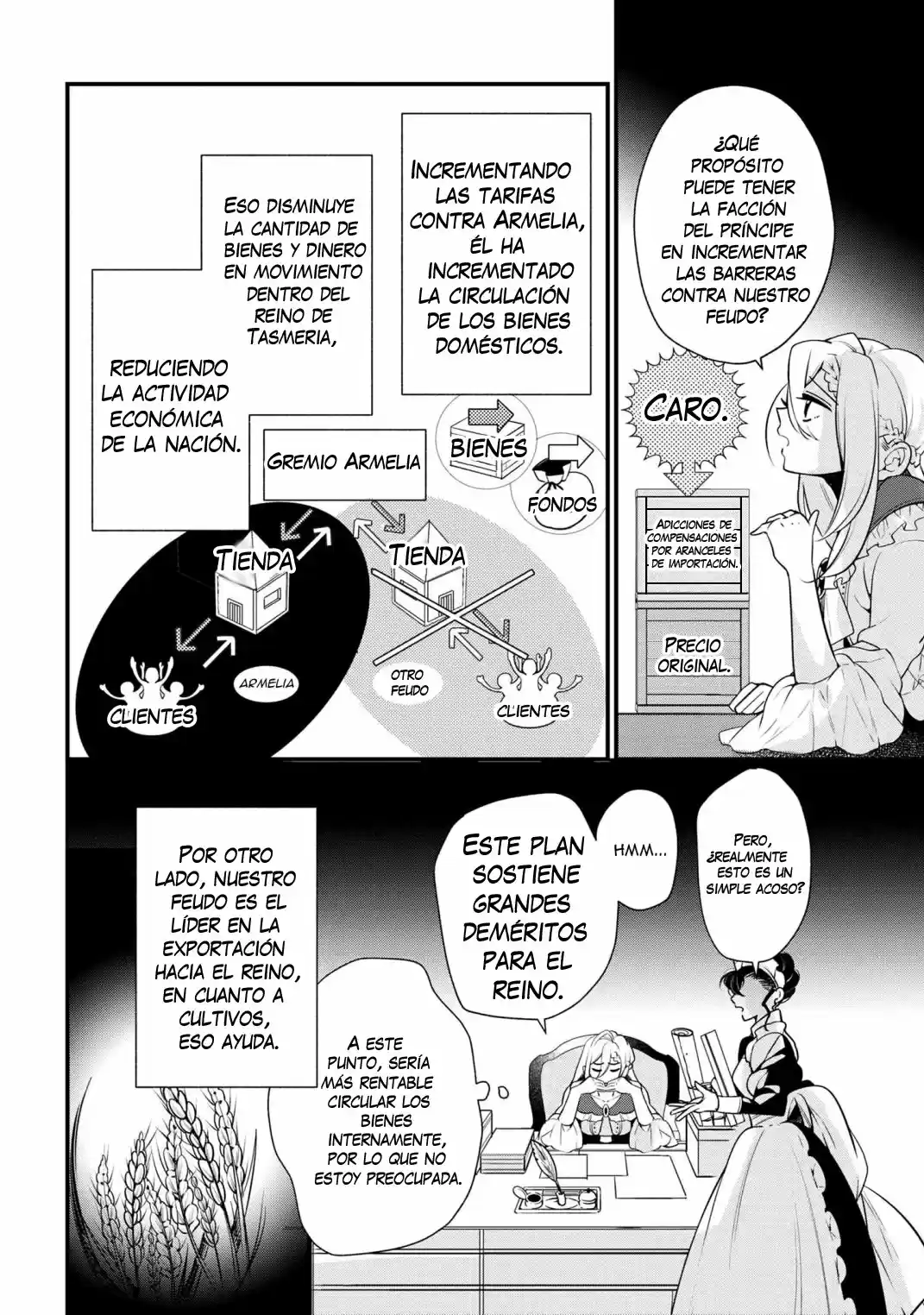 Koushaku Reijou No Tashinami" - Capítulo 51 - Página 17 - LectorTMOo