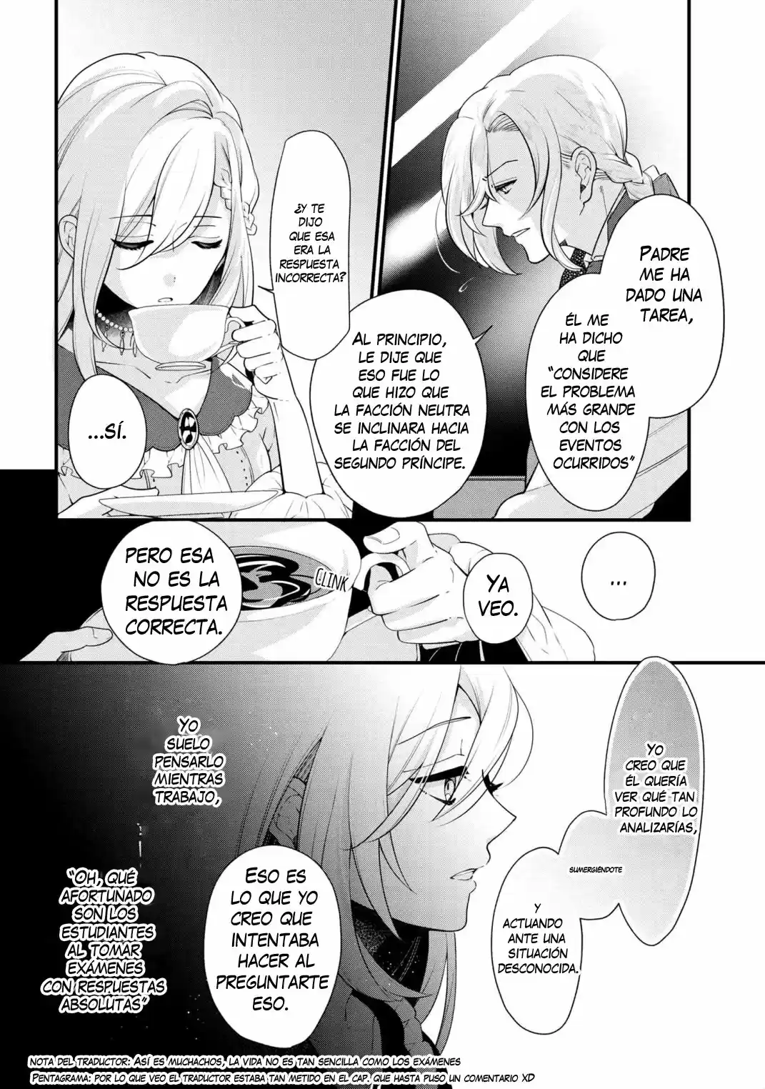 Koushaku Reijou No Tashinami" - Capítulo 51 - Página 23 - LectorTMOo