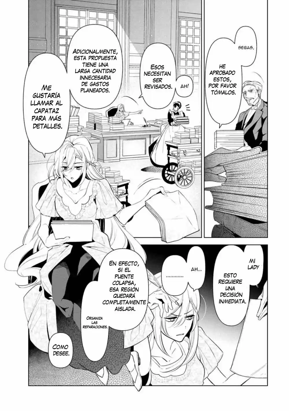 Koushaku Reijou No Tashinami" - Capítulo 55 - Página 6 - LectorTMOo