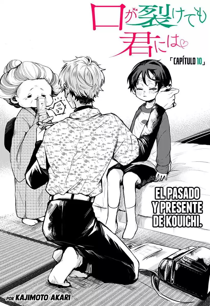 Kuchi Ga Saketemo Kimi Ni Wa - Capítulo 10 - Página 5 - LectorTMOo
