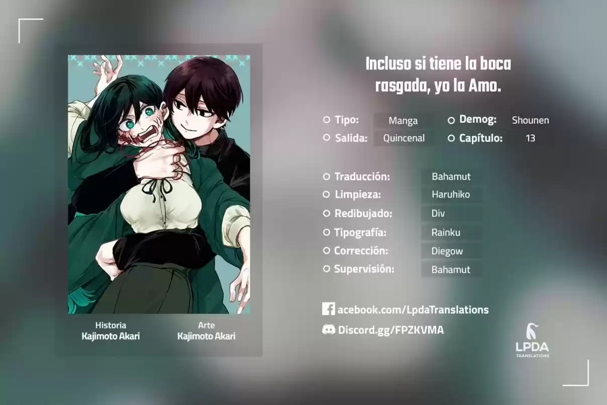 Kuchi Ga Saketemo Kimi Ni Wa - Capítulo 13 - Página 1 - LectorTMOo