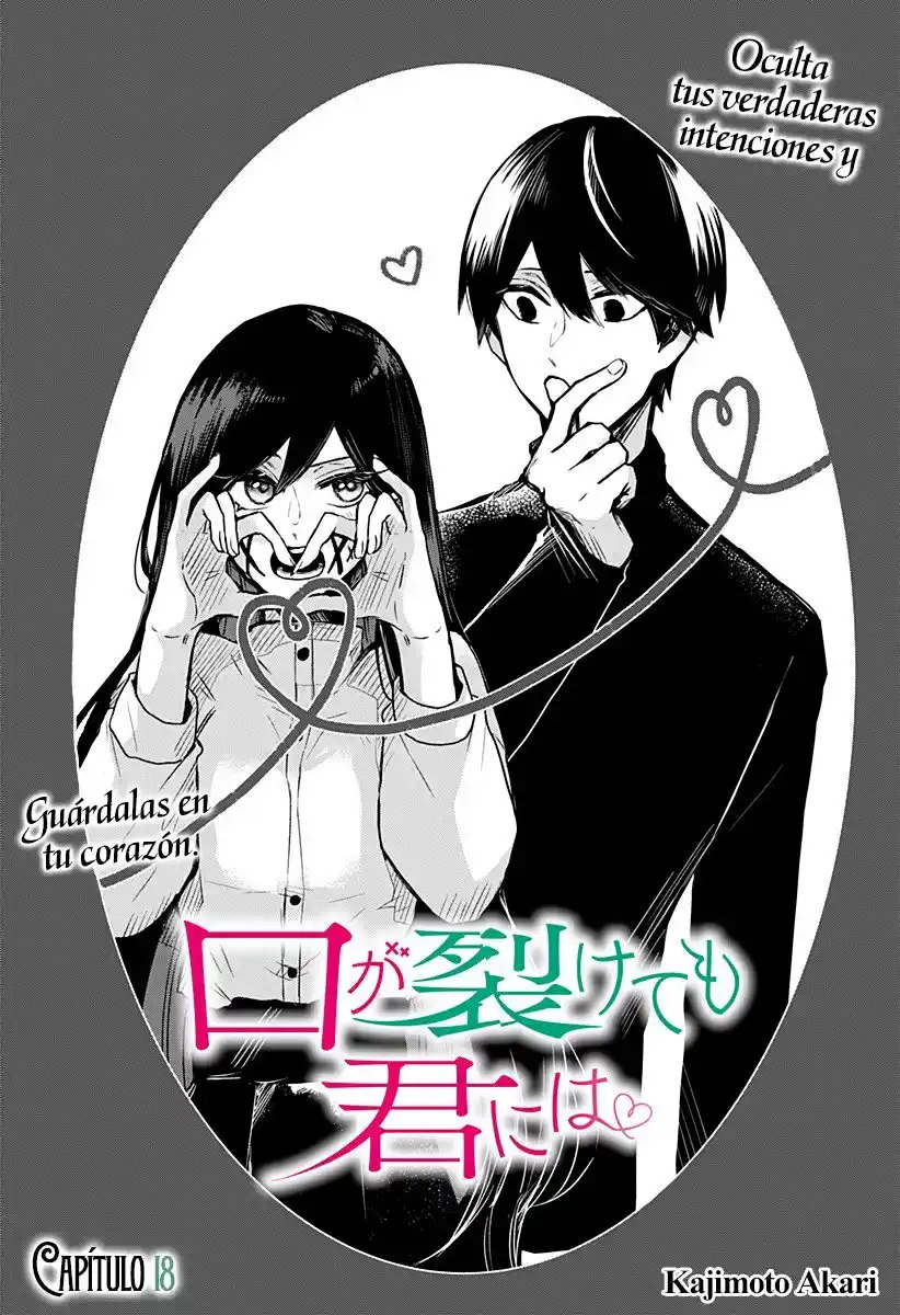 Kuchi Ga Saketemo Kimi Ni Wa - Capítulo 18 - Página 3 - LectorTMOo
