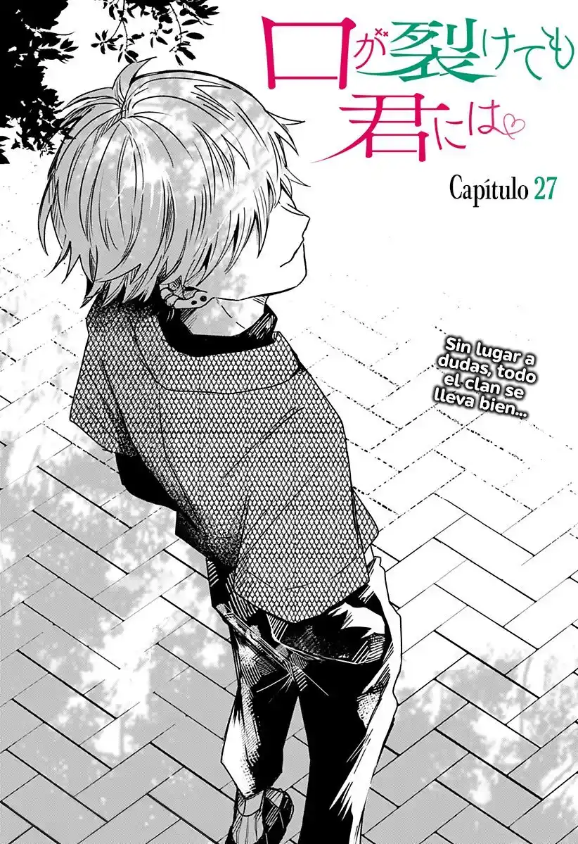 Kuchi Ga Saketemo Kimi Ni Wa - Capítulo 27 - Página 7 - LectorTMOo