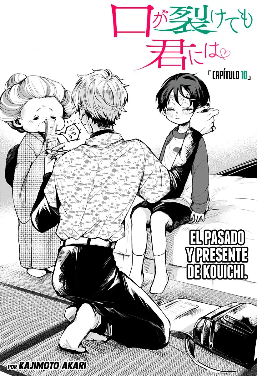 Kuchi Ga Saketemo Kimi Niwa - Capítulo 10 - Página 5 - LectorTMOo