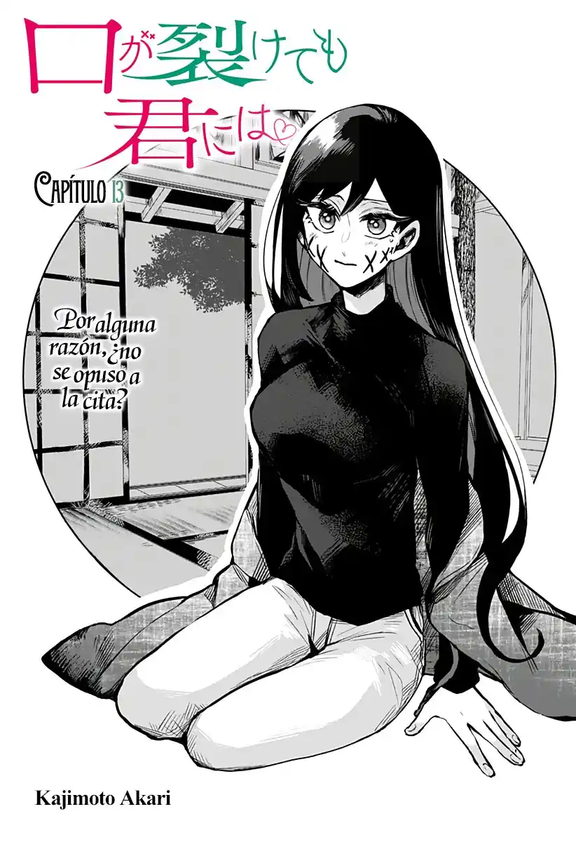 Kuchi Ga Saketemo Kimi Niwa - Capítulo 13 - Página 7 - LectorTMOo
