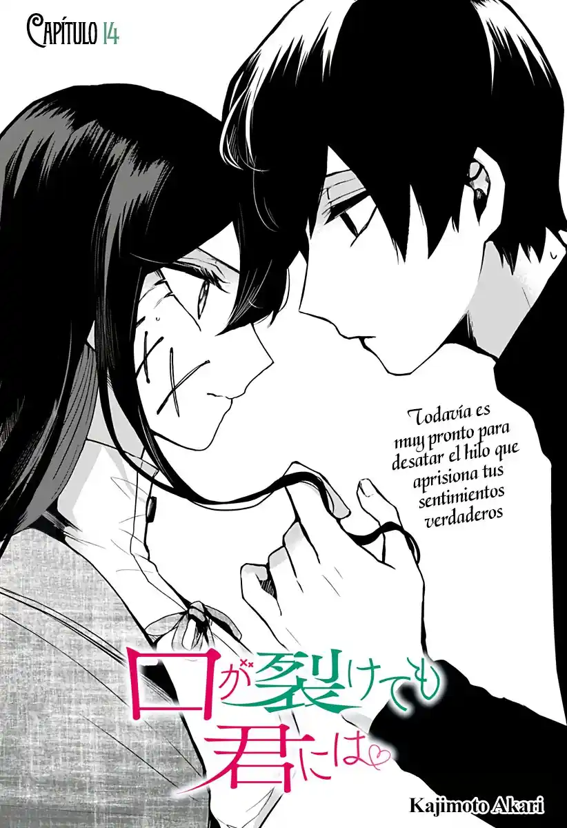 Kuchi Ga Saketemo Kimi Niwa - Capítulo 14 - Página 8 - LectorTMOo