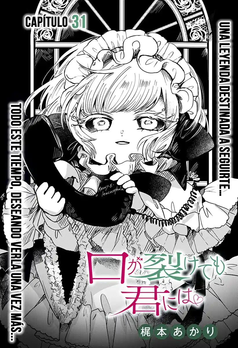 Kuchi Ga Saketemo Kimi Niwa - Capítulo 31 - Página 4 - LectorTMOo