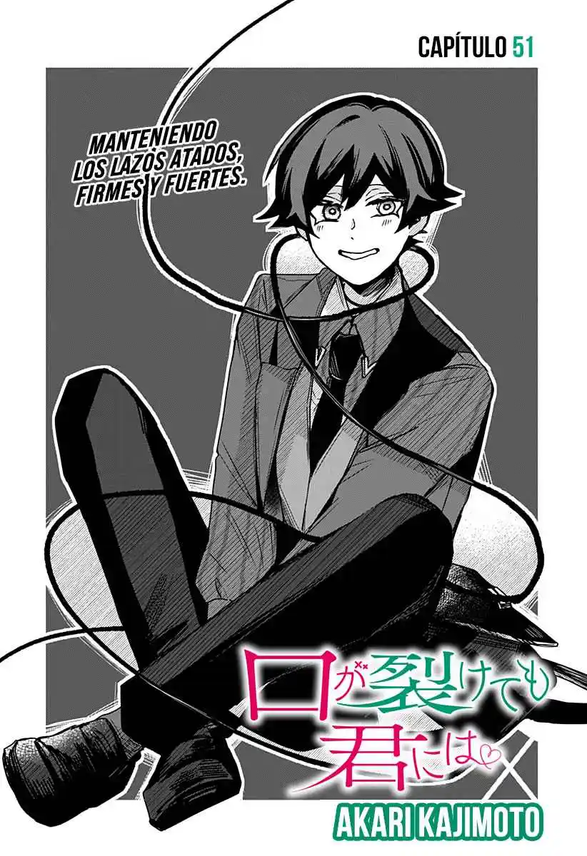 Kuchi Ga Saketemo Kimi Niwa - Capítulo 51 - Página 4 - LectorTMOo