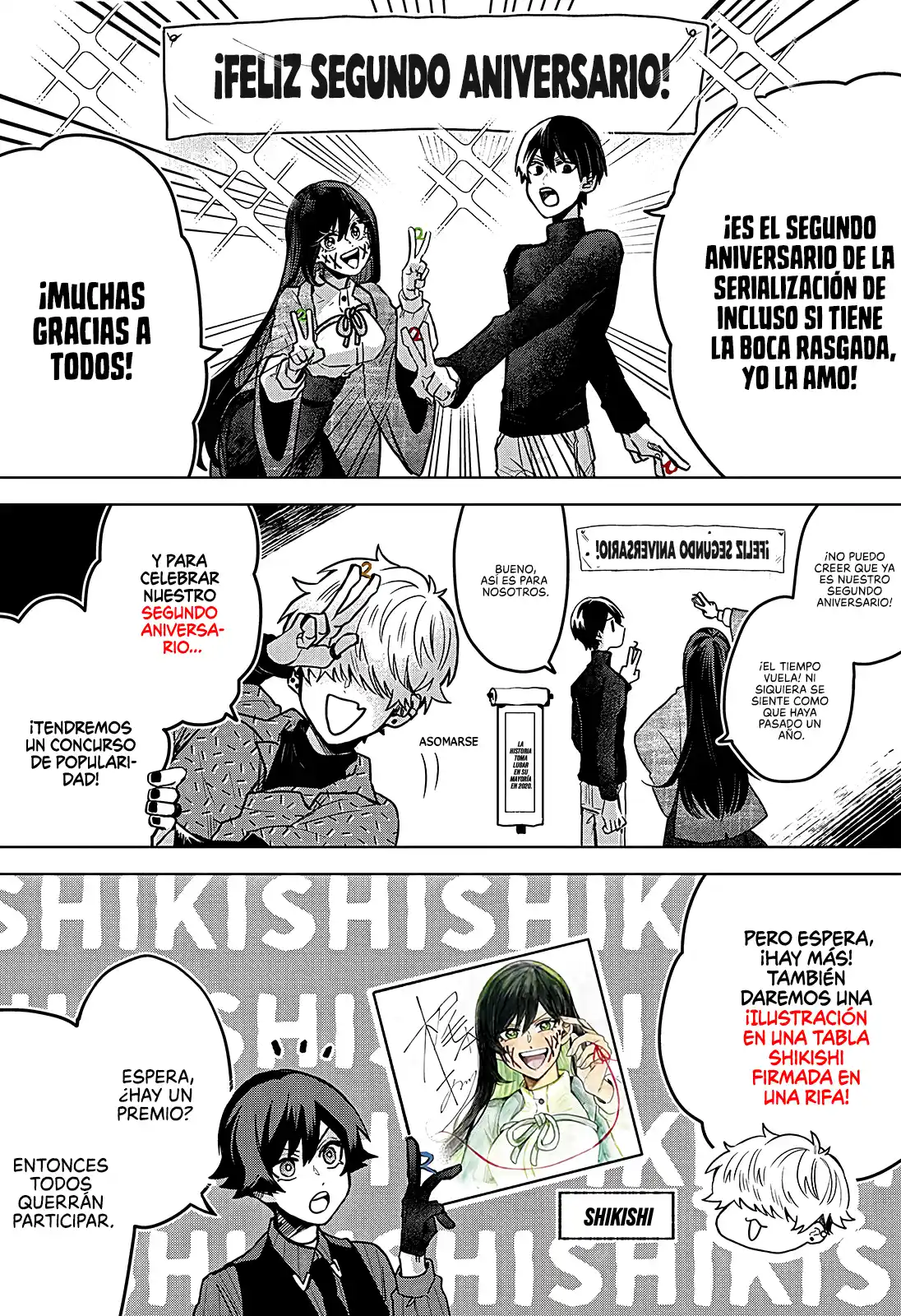 Kuchi Ga Saketemo Kimi Niwa - Capítulo 54.5 - Página 2 - LectorTMOo