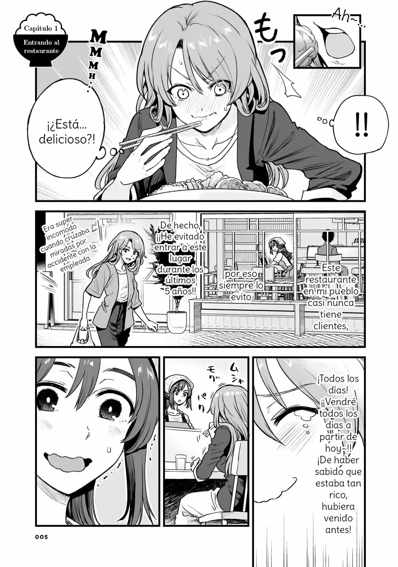 Kuchibeta Shokudou - Capítulo 1 - Página 7 - LectorTMOo