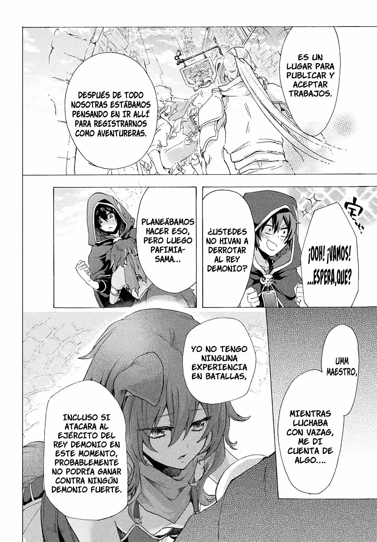 Kukuku....... Él Es El Más Débil De Los Cuatro Monarcas Celestiales." Me Despidieron De Mi Trabajo, Pero De Alguna Manera Me Convertí En El Maestro De Un Héroe Y Una Doncella Santa - Capítulo 2.20 - Página 4 - LectorTMOo