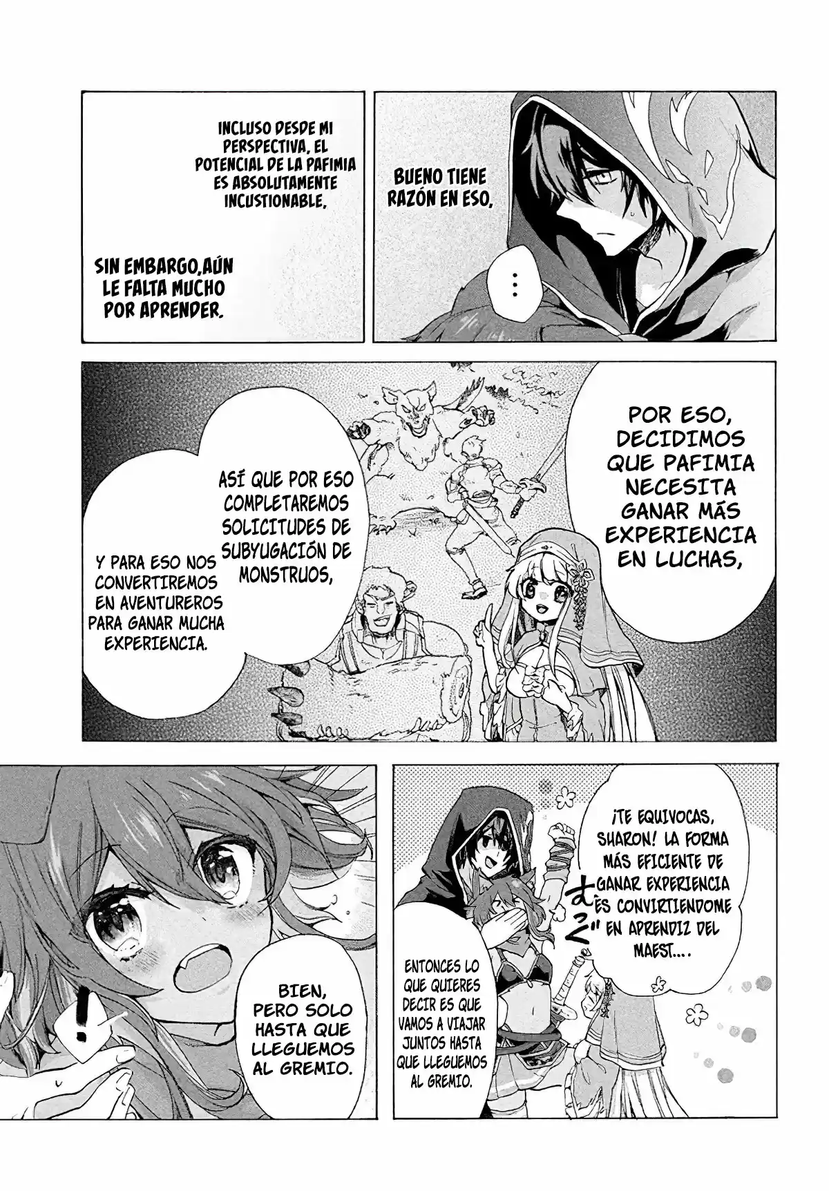 Kukuku....... Él Es El Más Débil De Los Cuatro Monarcas Celestiales." Me Despidieron De Mi Trabajo, Pero De Alguna Manera Me Convertí En El Maestro De Un Héroe Y Una Doncella Santa - Capítulo 2.20 - Página 5 - LectorTMOo