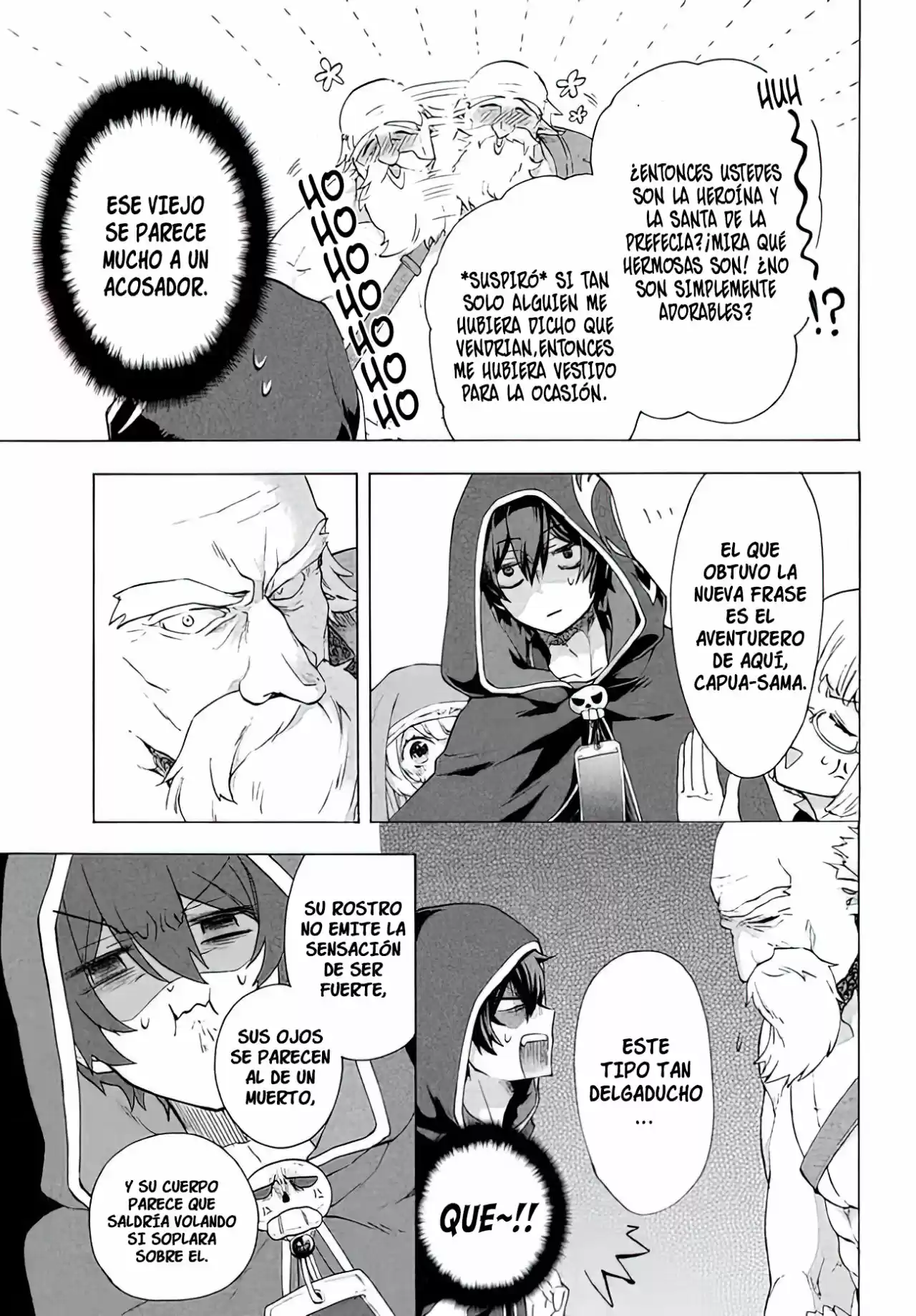 Kukuku....... Él Es El Más Débil De Los Cuatro Monarcas Celestiales." Me Despidieron De Mi Trabajo, Pero De Alguna Manera Me Convertí En El Maestro De Un Héroe Y Una Doncella Santa capítulo 3.10 página 6