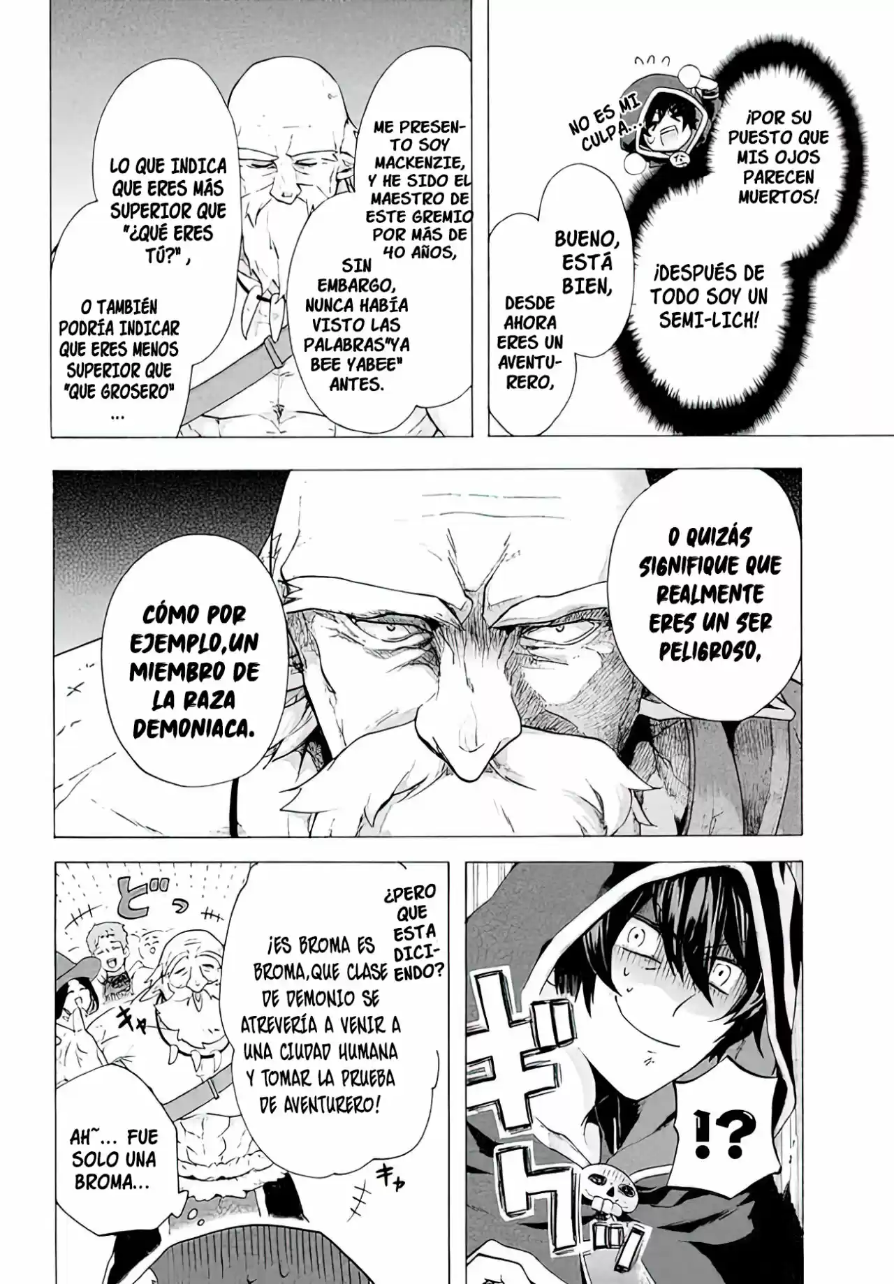 Kukuku....... Él Es El Más Débil De Los Cuatro Monarcas Celestiales." Me Despidieron De Mi Trabajo, Pero De Alguna Manera Me Convertí En El Maestro De Un Héroe Y Una Doncella Santa capítulo 3.10 página 7
