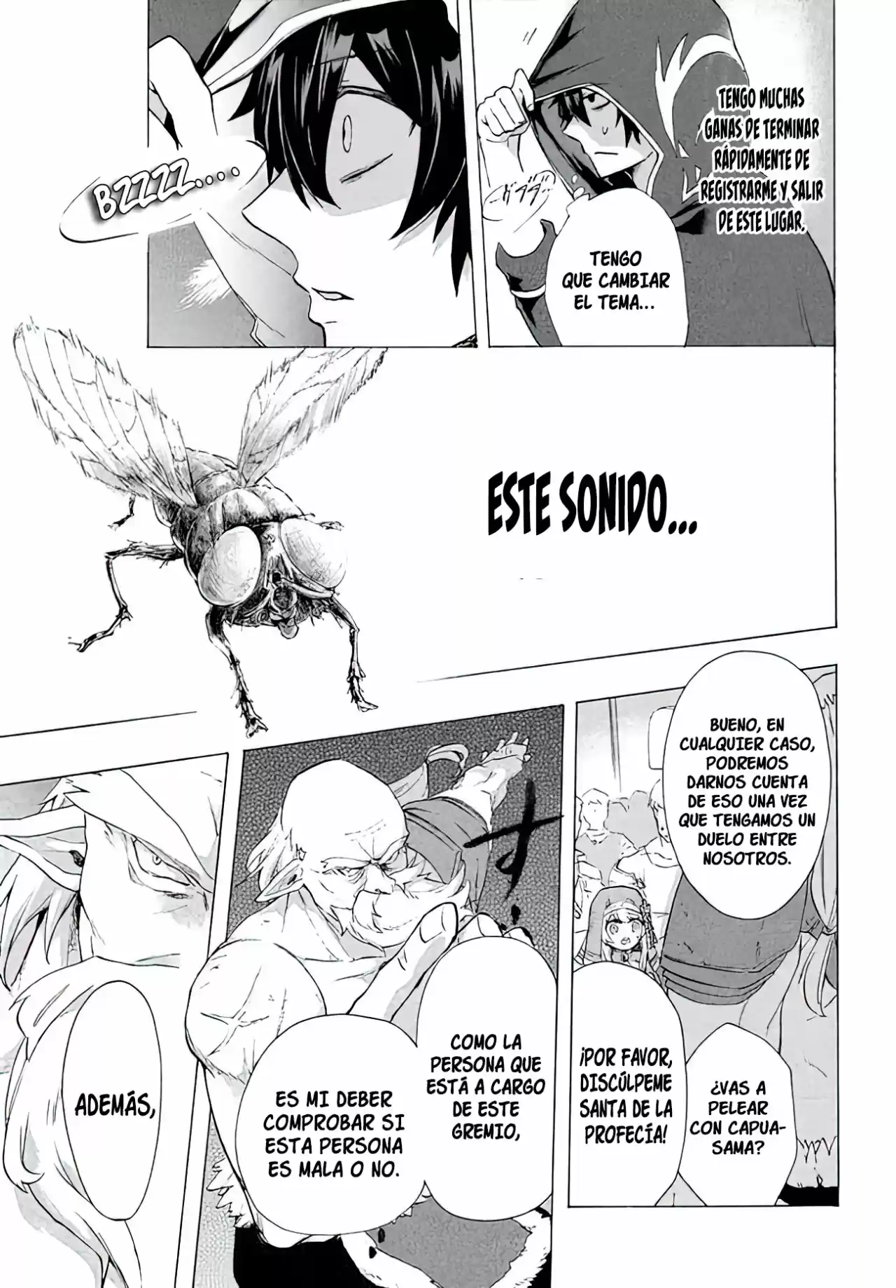 Kukuku....... Él Es El Más Débil De Los Cuatro Monarcas Celestiales." Me Despidieron De Mi Trabajo, Pero De Alguna Manera Me Convertí En El Maestro De Un Héroe Y Una Doncella Santa capítulo 3.10 página 8
