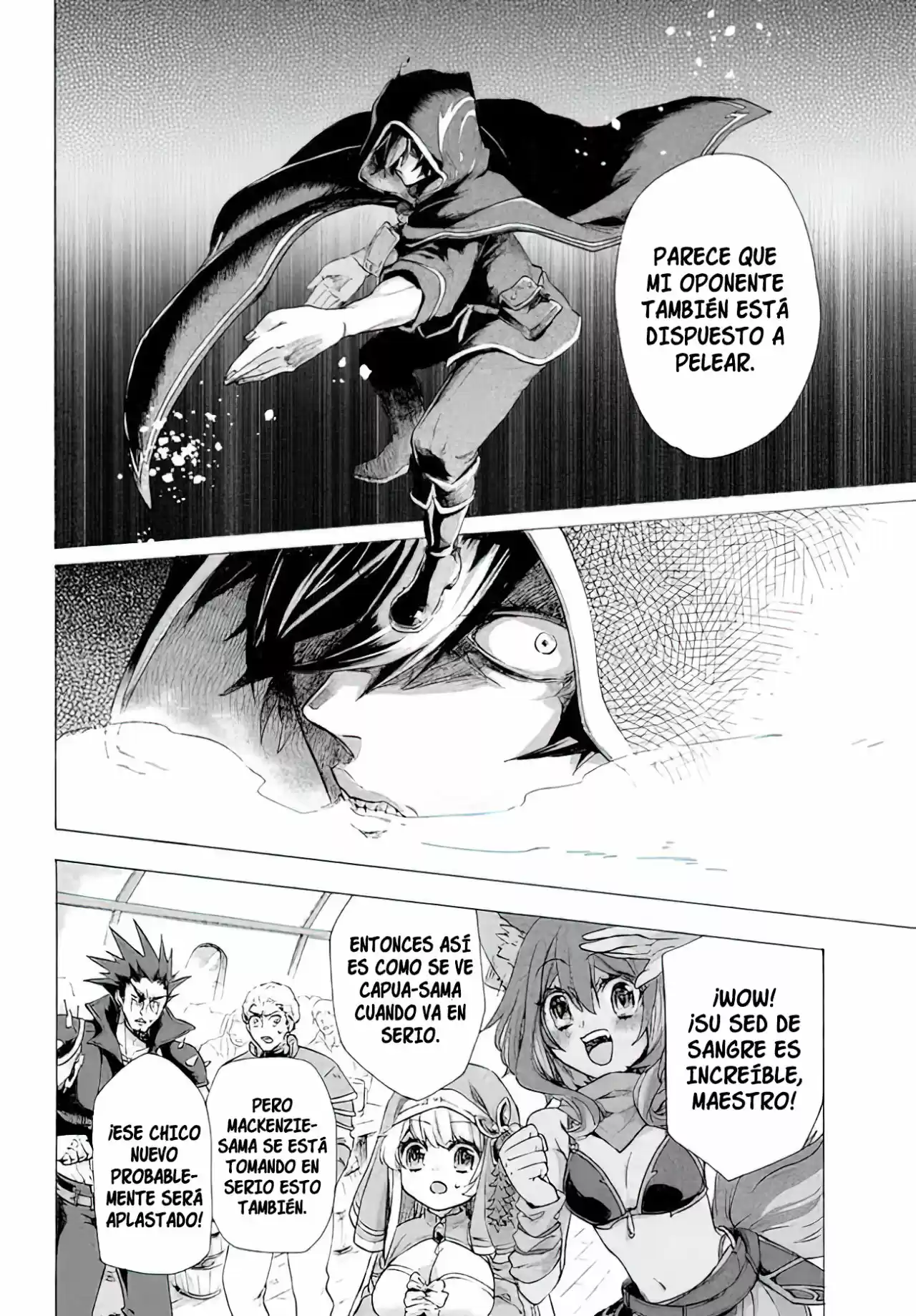 Kukuku....... Él Es El Más Débil De Los Cuatro Monarcas Celestiales." Me Despidieron De Mi Trabajo, Pero De Alguna Manera Me Convertí En El Maestro De Un Héroe Y Una Doncella Santa capítulo 3.10 página 9