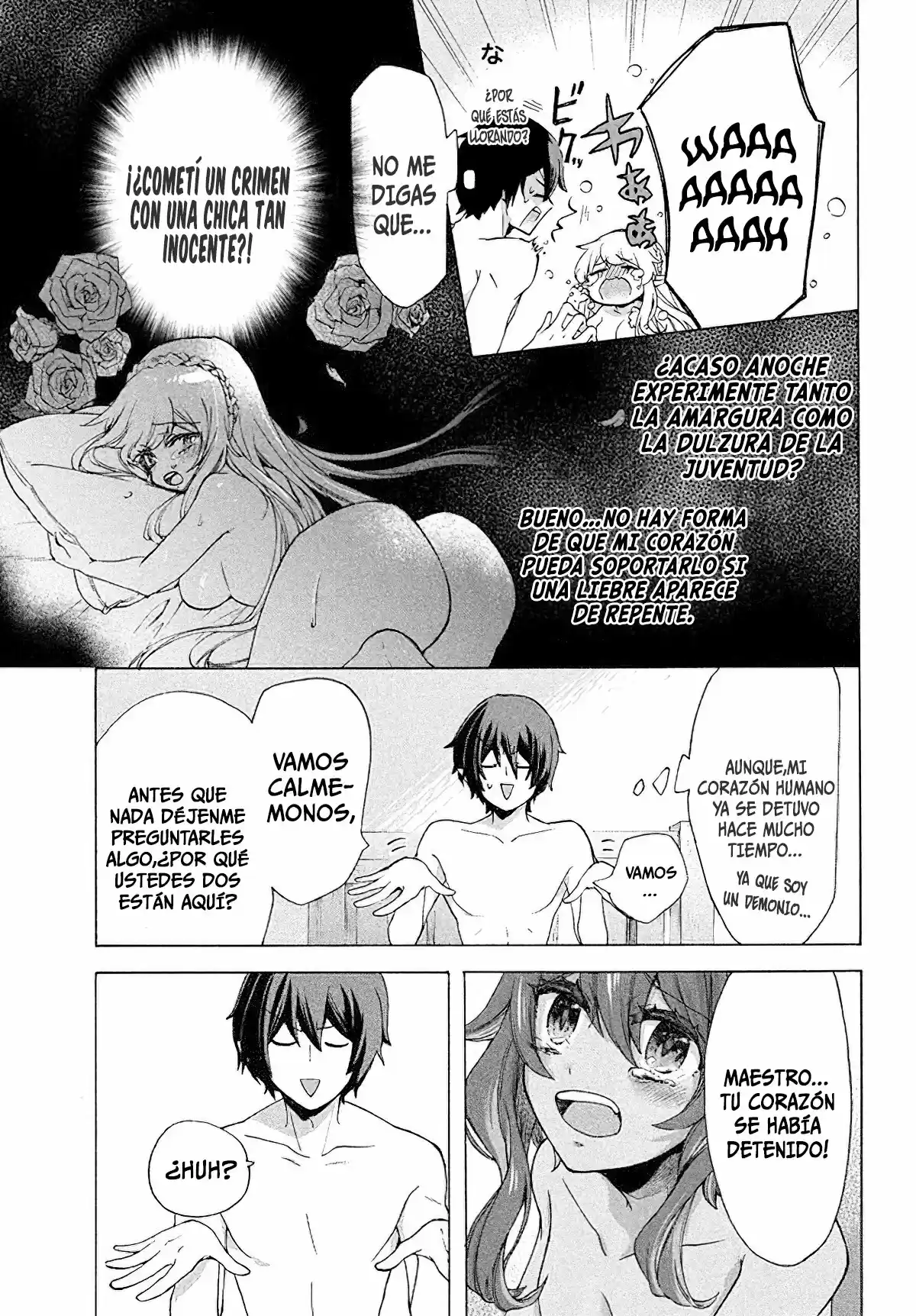 Kukuku....... Él Es El Más Débil De Los Cuatro Monarcas Celestiales." Me Despidieron De Mi Trabajo, Pero De Alguna Manera Me Convertí En El Maestro De Un Héroe Y Una Doncella Santa - Capítulo 4.10 - Página 8 - LectorTMOo