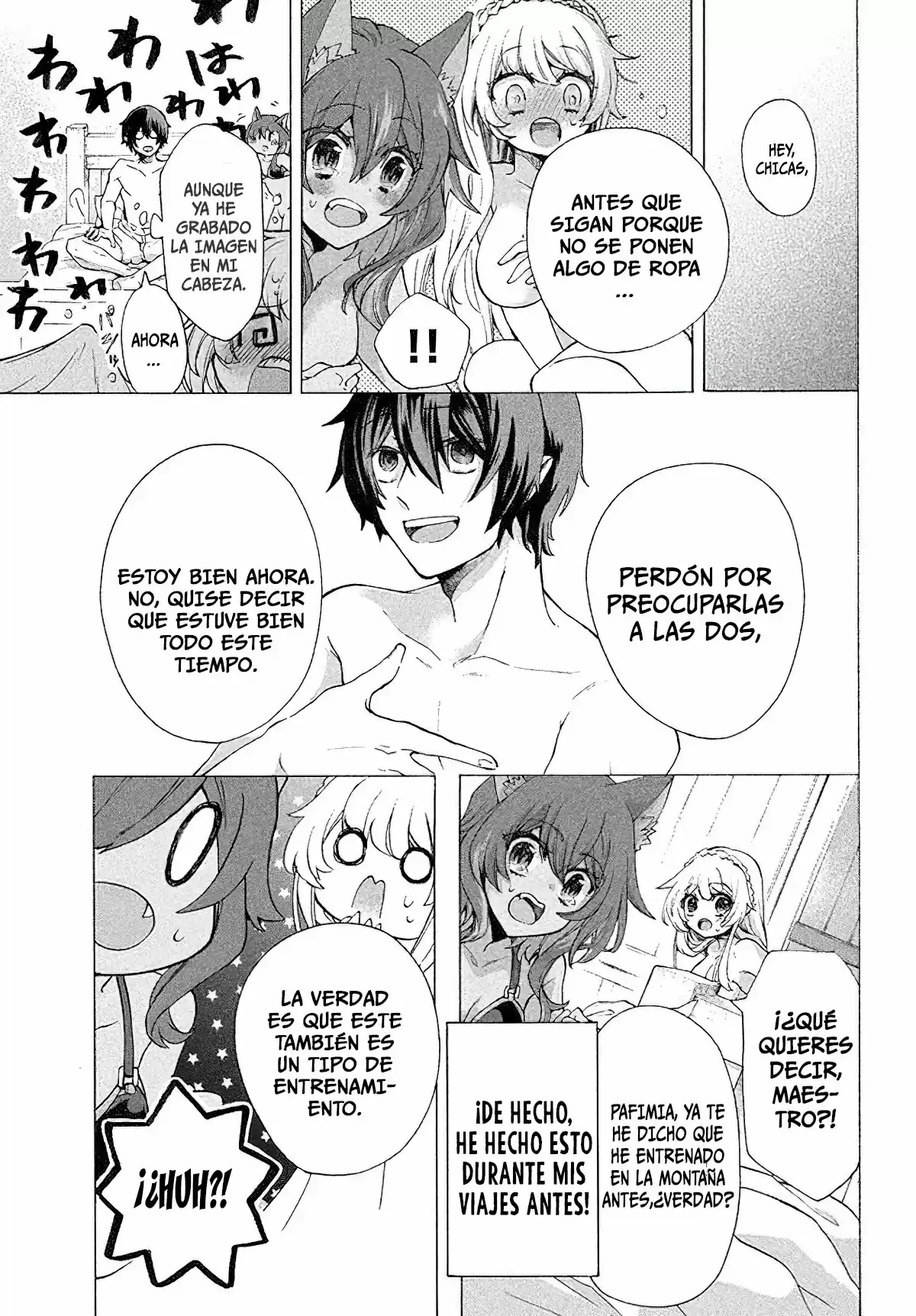 Kukuku....... Él Es El Más Débil De Los Cuatro Monarcas Celestiales." Me Despidieron De Mi Trabajo, Pero De Alguna Manera Me Convertí En El Maestro De Un Héroe Y Una Doncella Santa - Capítulo 4.10 - Página 10 - LectorTMOo