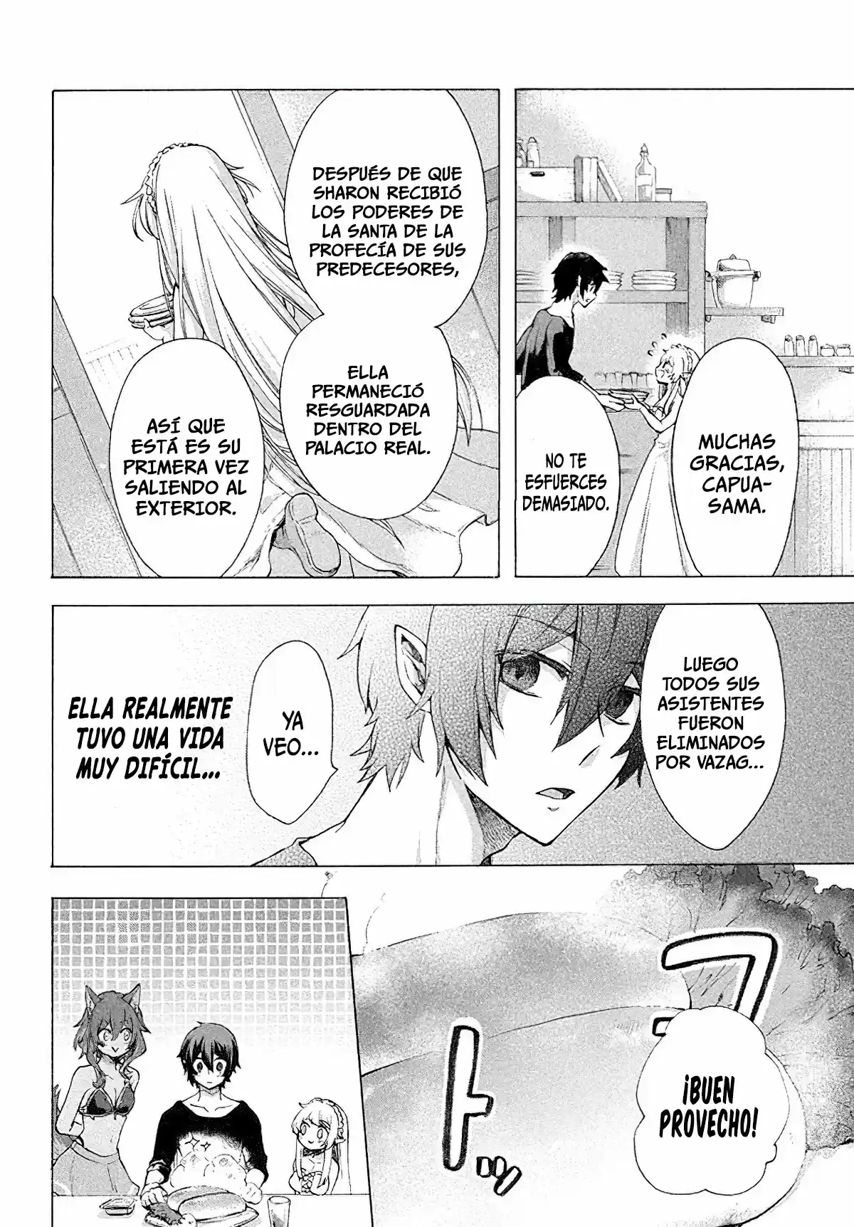 Kukuku....... Él Es El Más Débil De Los Cuatro Monarcas Celestiales." Me Despidieron De Mi Trabajo, Pero De Alguna Manera Me Convertí En El Maestro De Un Héroe Y Una Doncella Santa - Capítulo 4.10 - Página 13 - LectorTMOo
